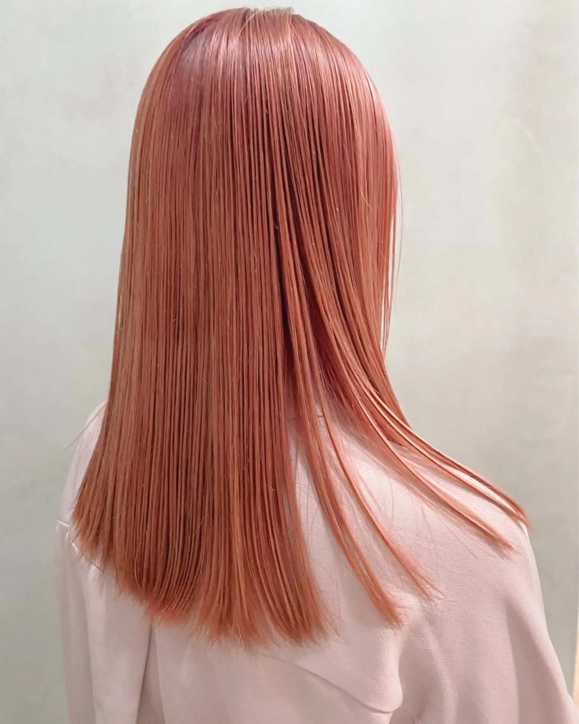 ミディアム カラー ベージュカラー ピンクカラー ピンクベージュ ブリーチ/似合わせ Kaito🦕/栄のヘアスタイル