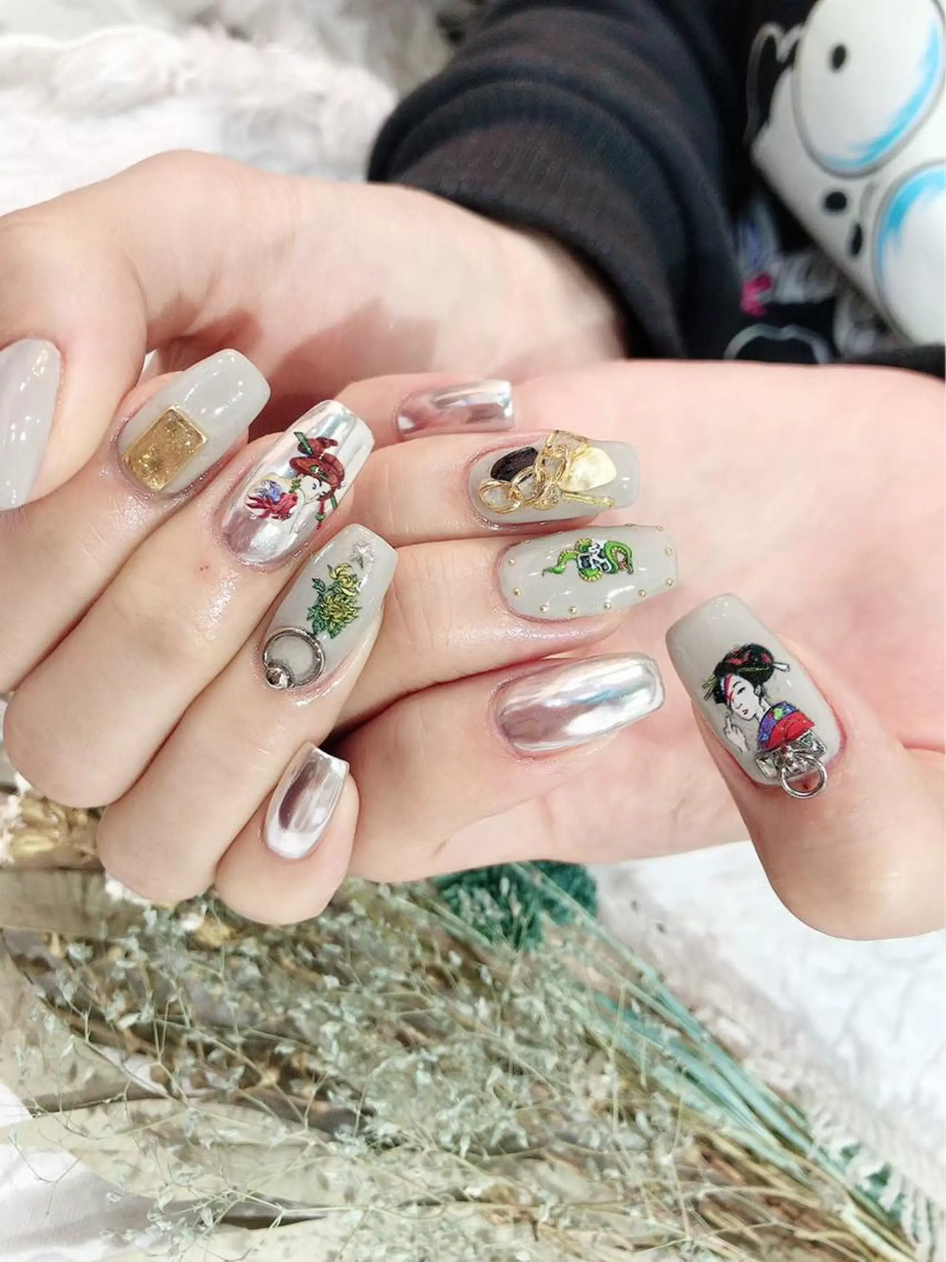 ネイル ハンドネイル nailsalon mintのネイルデザイン