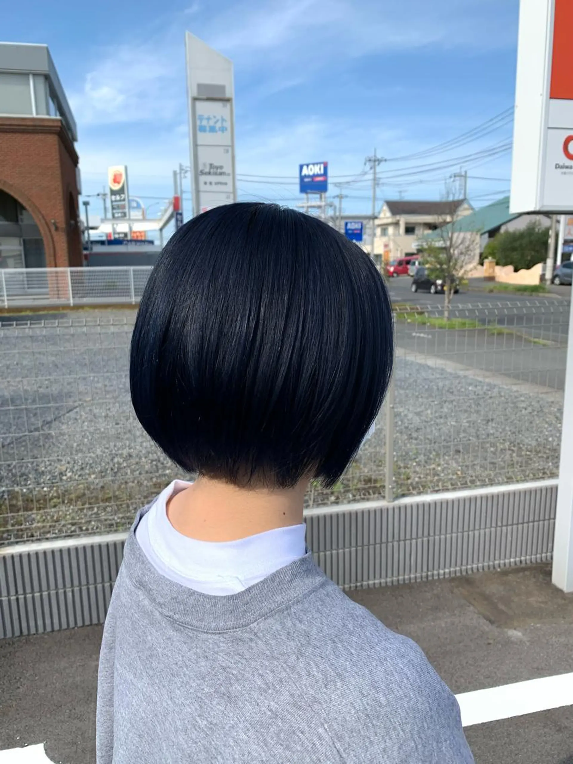 ショート カラー 大橋 一智のヘアスタイル