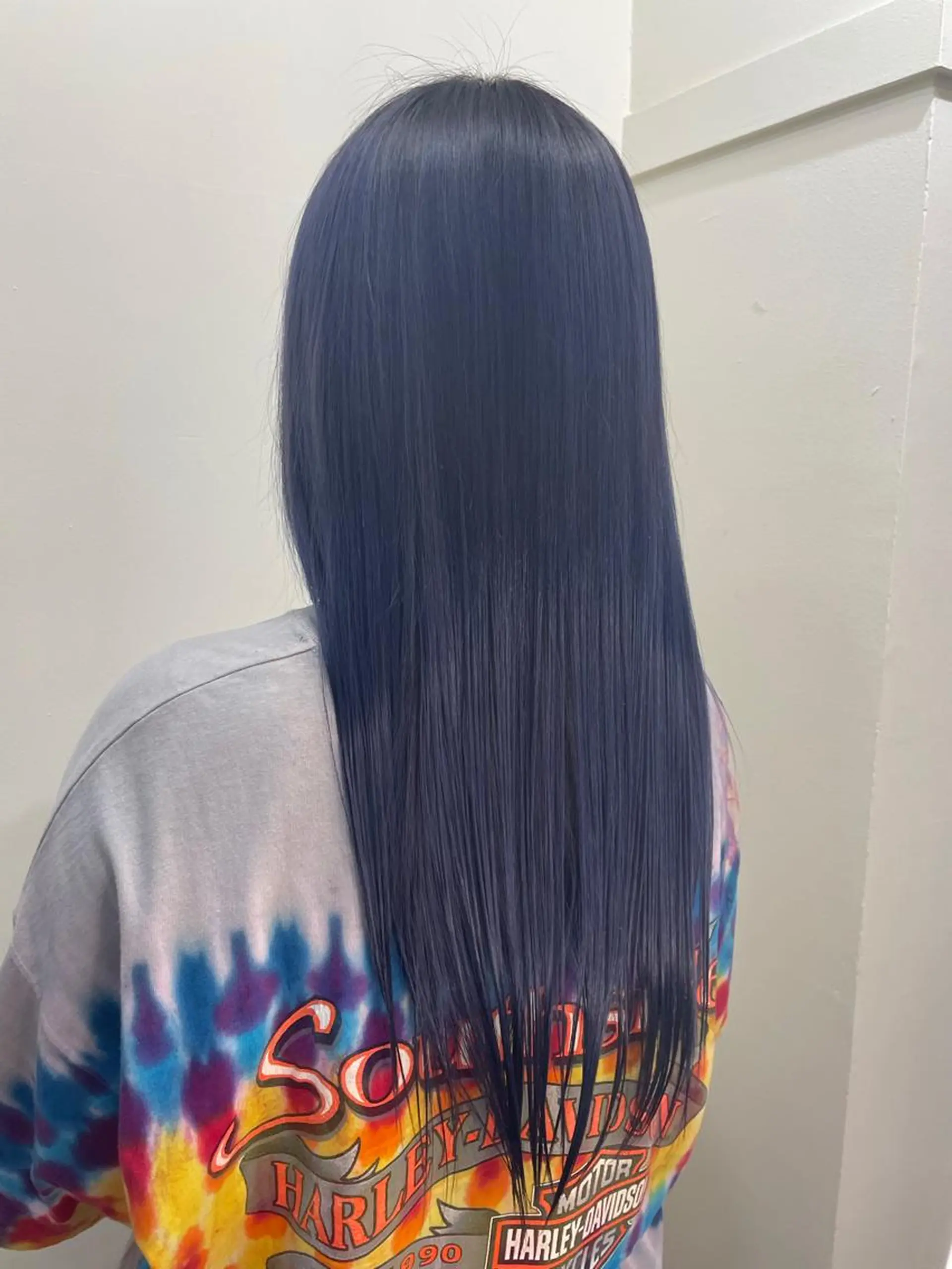 ロング カラー 編み込みエクステ プルエクステ シールエクステ バレイヤージュ ブリーチ ヘアカラー WEST OLAND加藤圭介のヘアスタイル