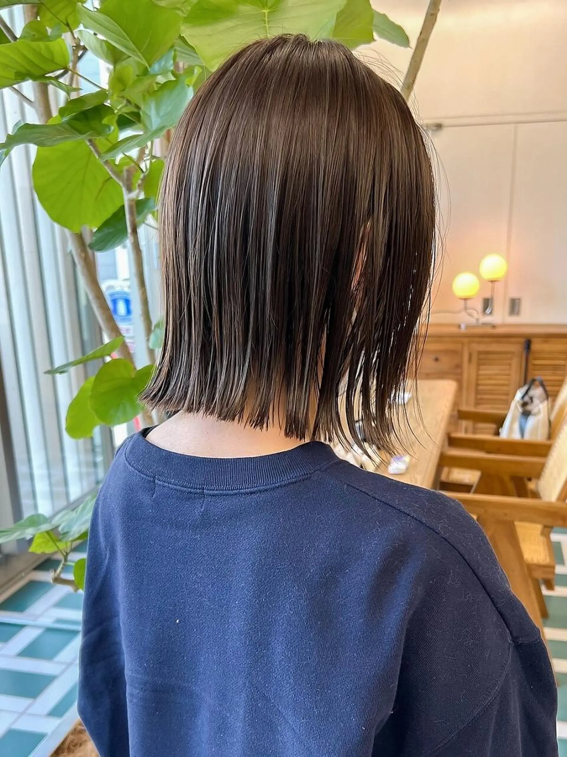 ミディアム カラー ボブ カット ヘアカラー トリートメント 佐藤さくら🌸ボブ/ レイヤーカットのヘアスタイル