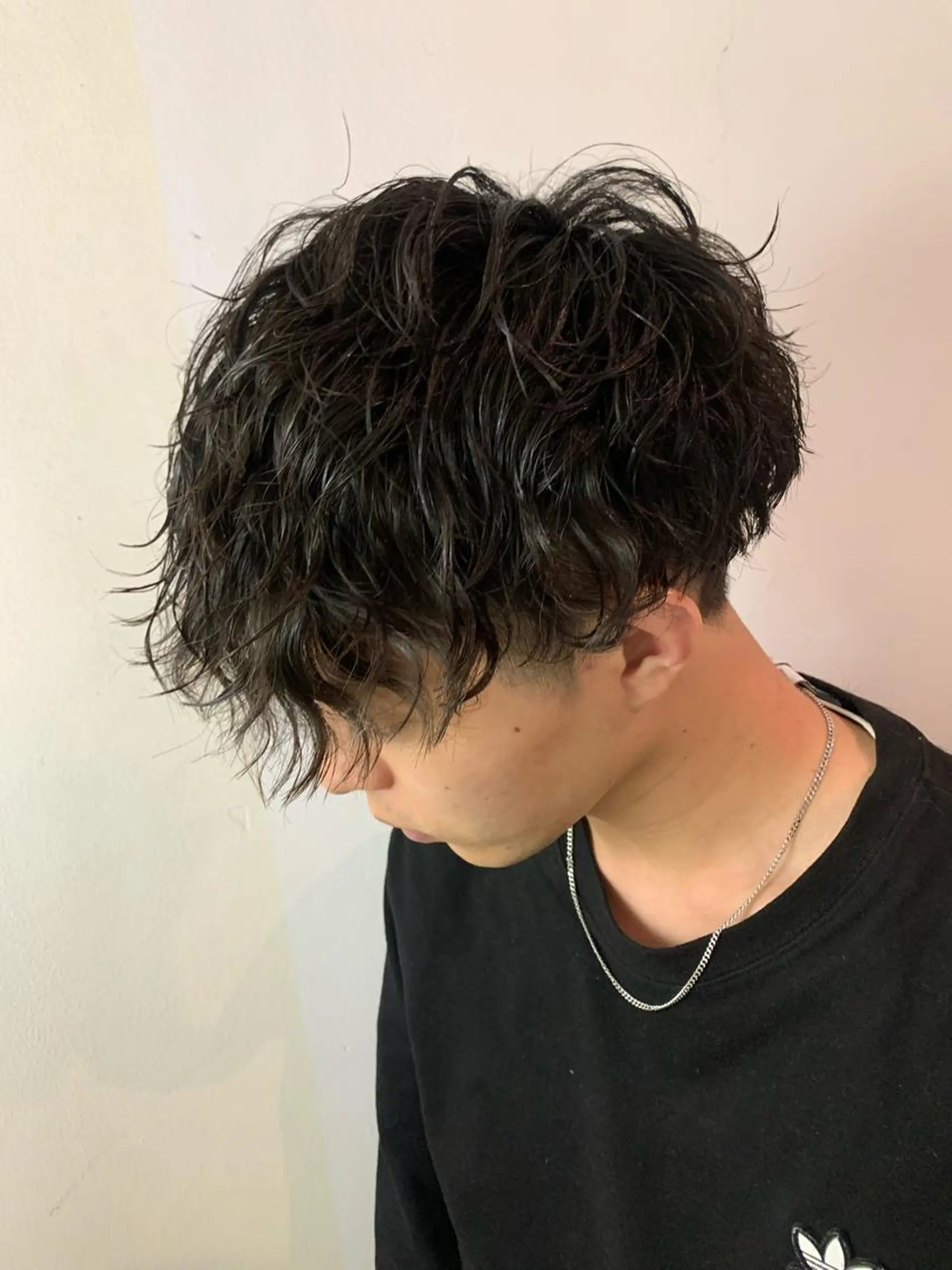 パーマ カット パーマ プレミアムバーバー新宿店所属・新宿駅近！ 💈口コミ多数✨のヘアスタイル