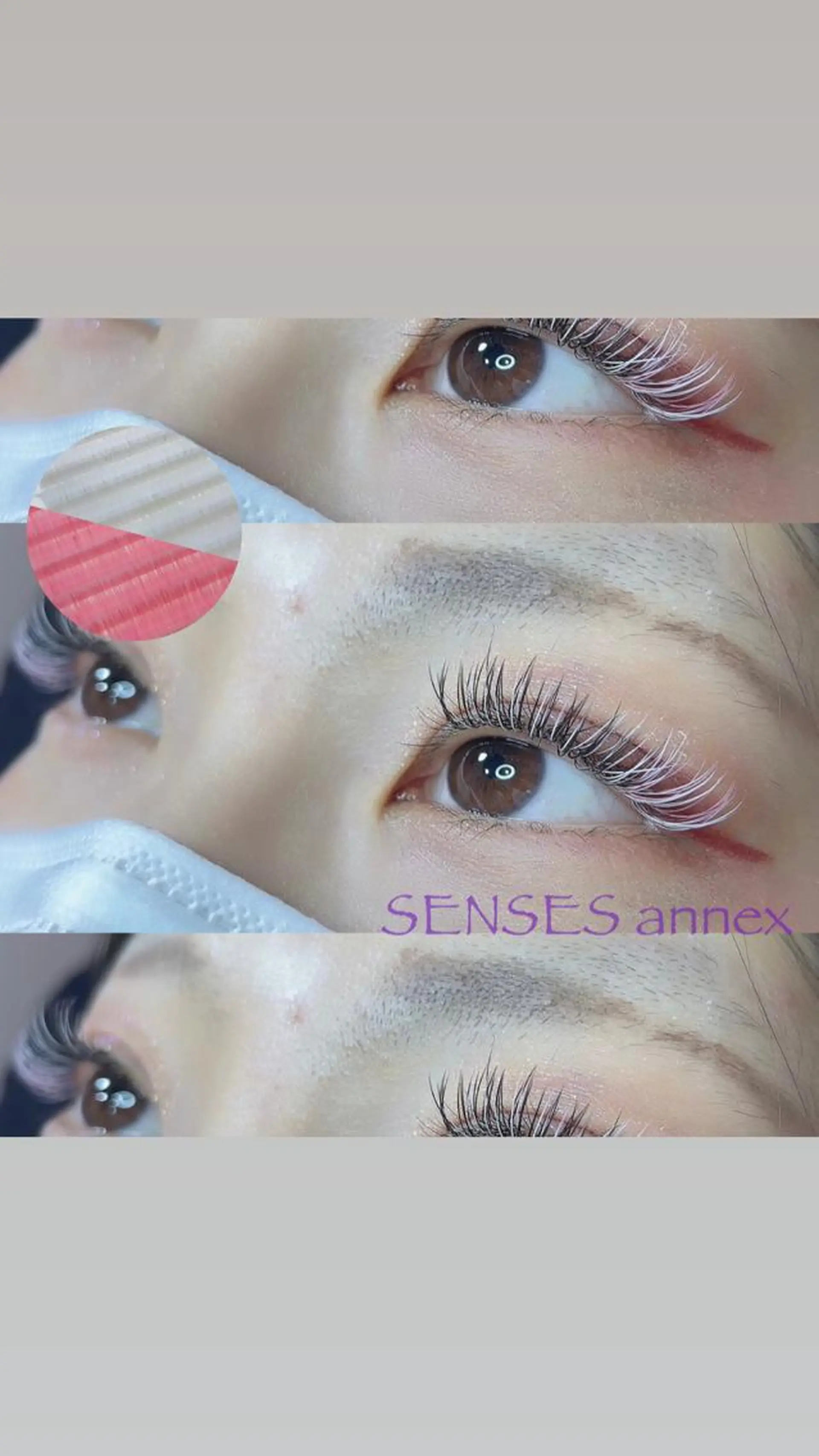 マツエク・マツパ カラーマツエク マツエク SENSES_ WAKAのマツエク・マツパデザイン
