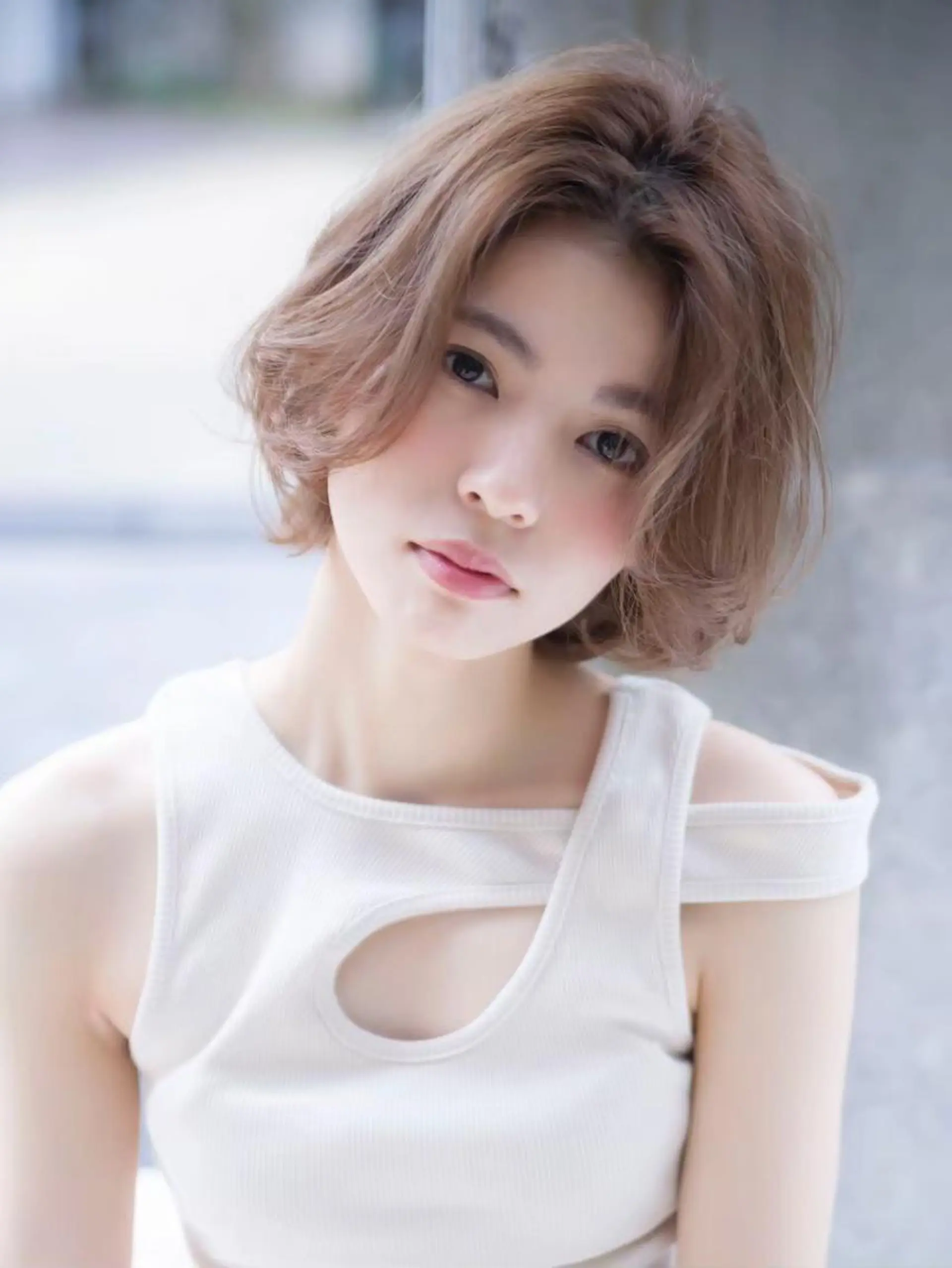 ミディアム カラー パーマ ヘアアレンジ メンズ キッズ ネイル マツエク・マツパ ベージュカラー ブラウンカラー 透明感カラー イルミナカラー カラーマツエク 韓国ヘア🫧 KAZUTOのヘアスタイル