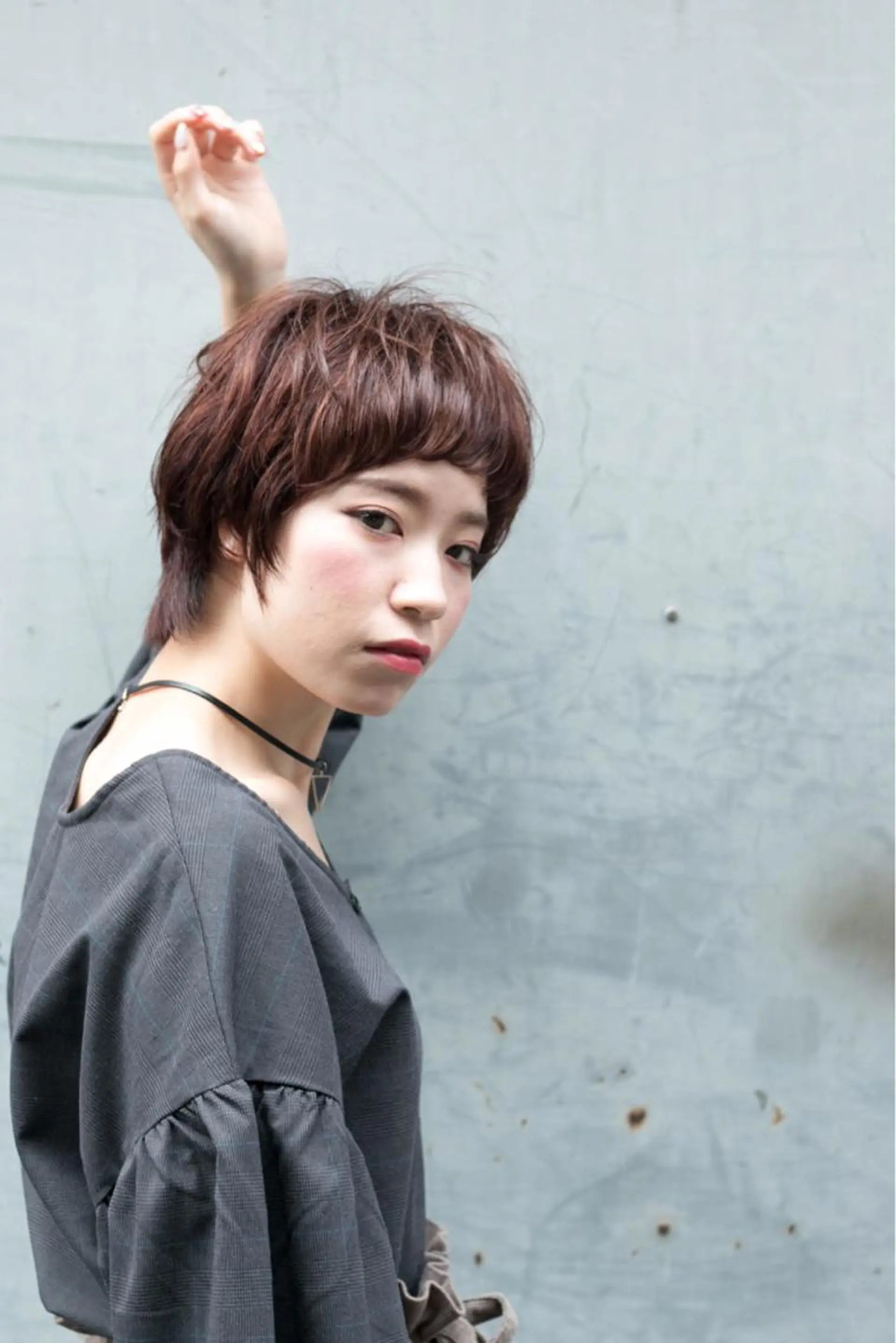 ショート カラー ショートヘア 【お悩み解決】 松尾一気のヘアスタイル