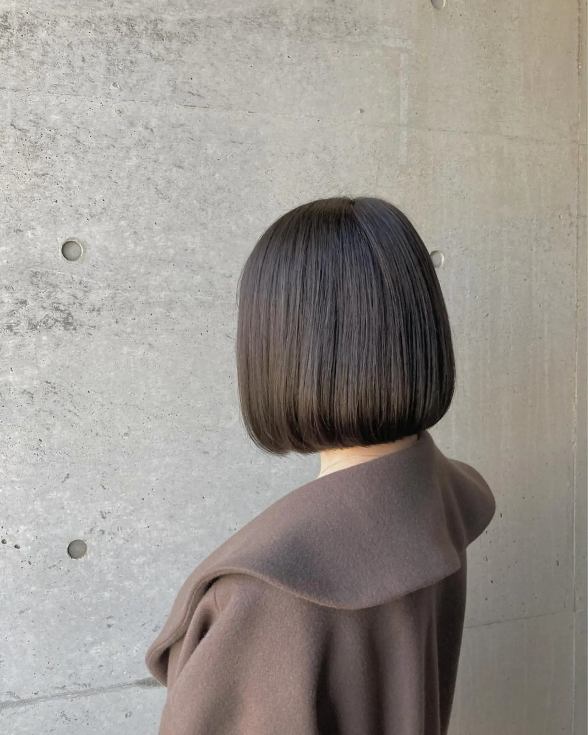 ミディアム カット 縮毛矯正 トリートメント は まべのヘアスタイル