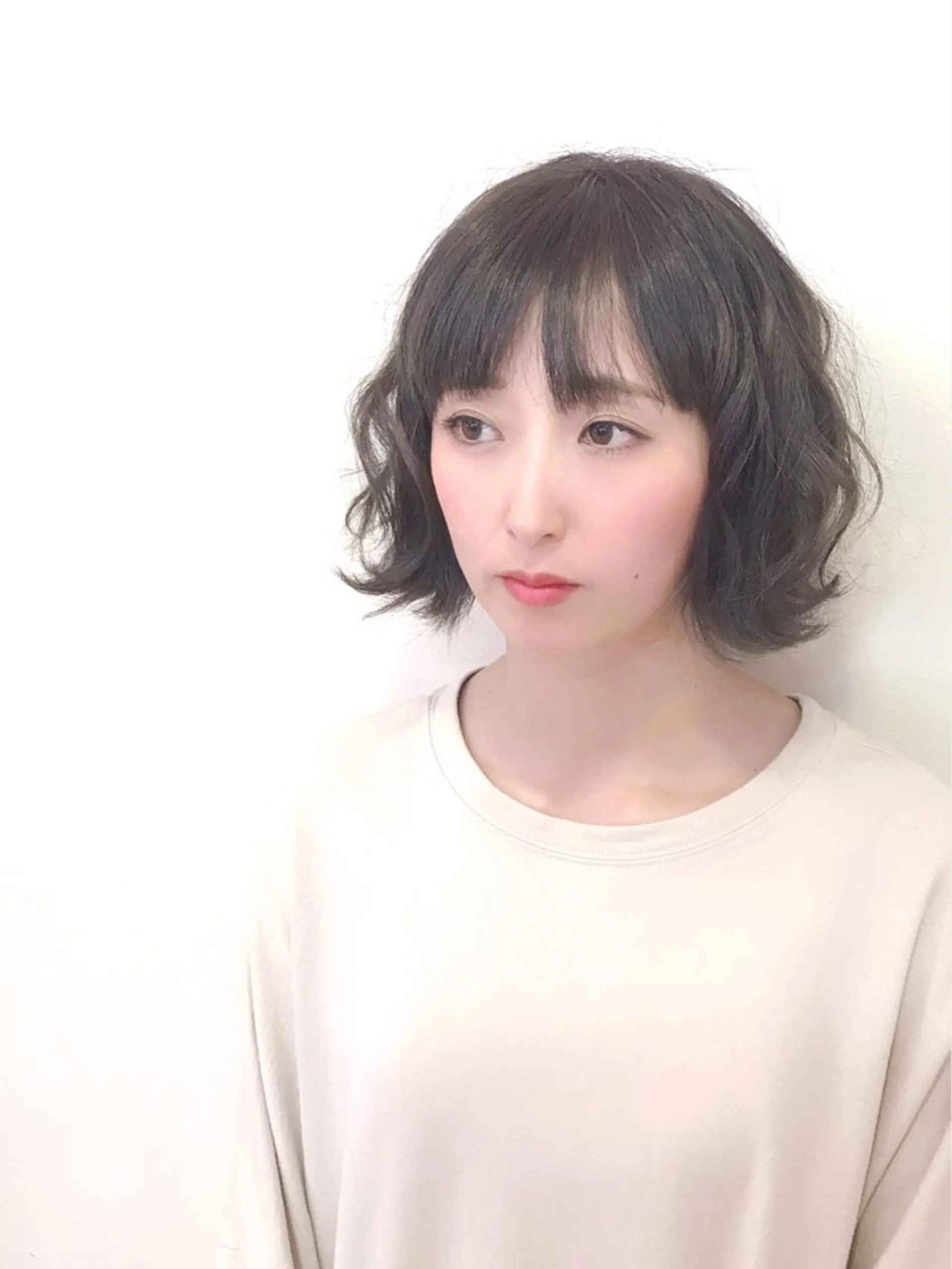 ミディアム カット ヘアカラー トリートメント PASSION 仙台長町のヘアスタイル