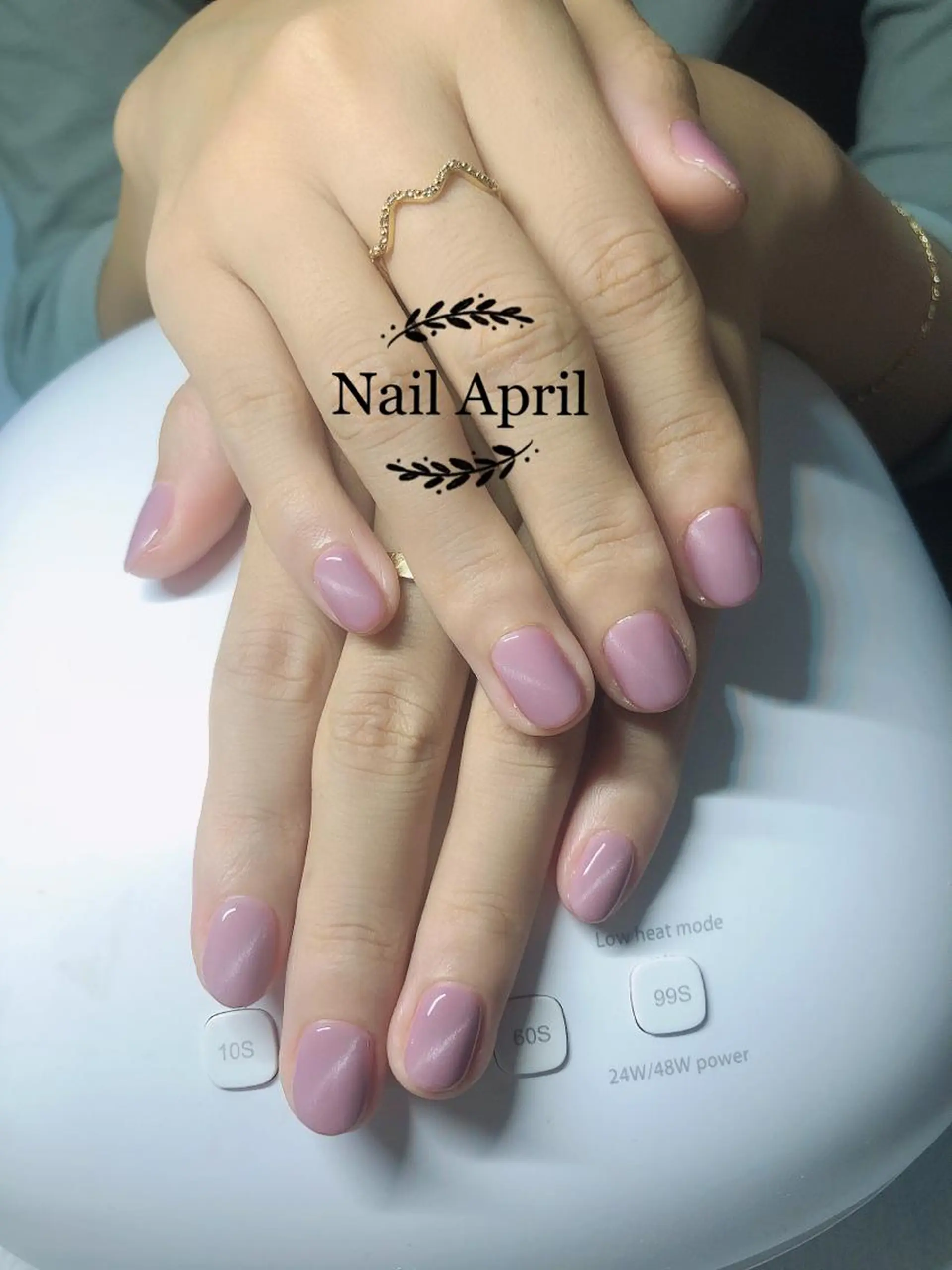 ネイル ワンカラーネイル April Nailのネイルデザイン