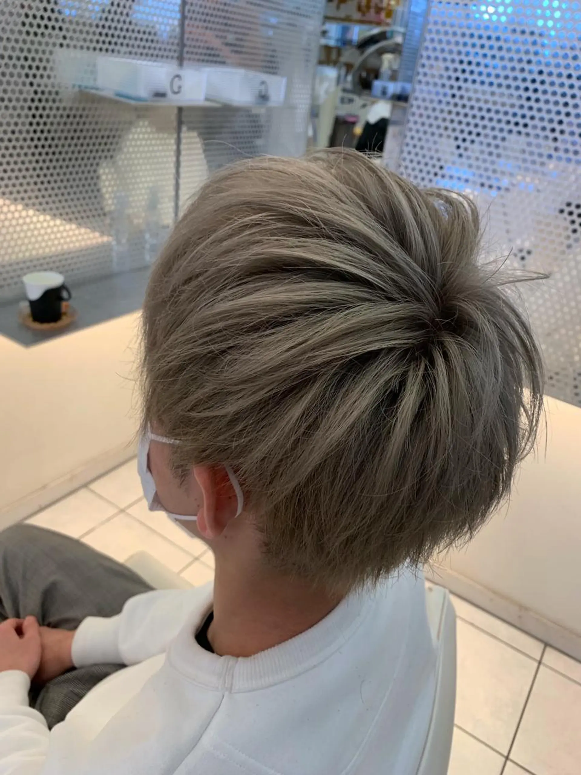 カラー メンズ ダブルカラー ヘアカラー 艶髪クリエイター 秋田 聖也🪽のヘアスタイル