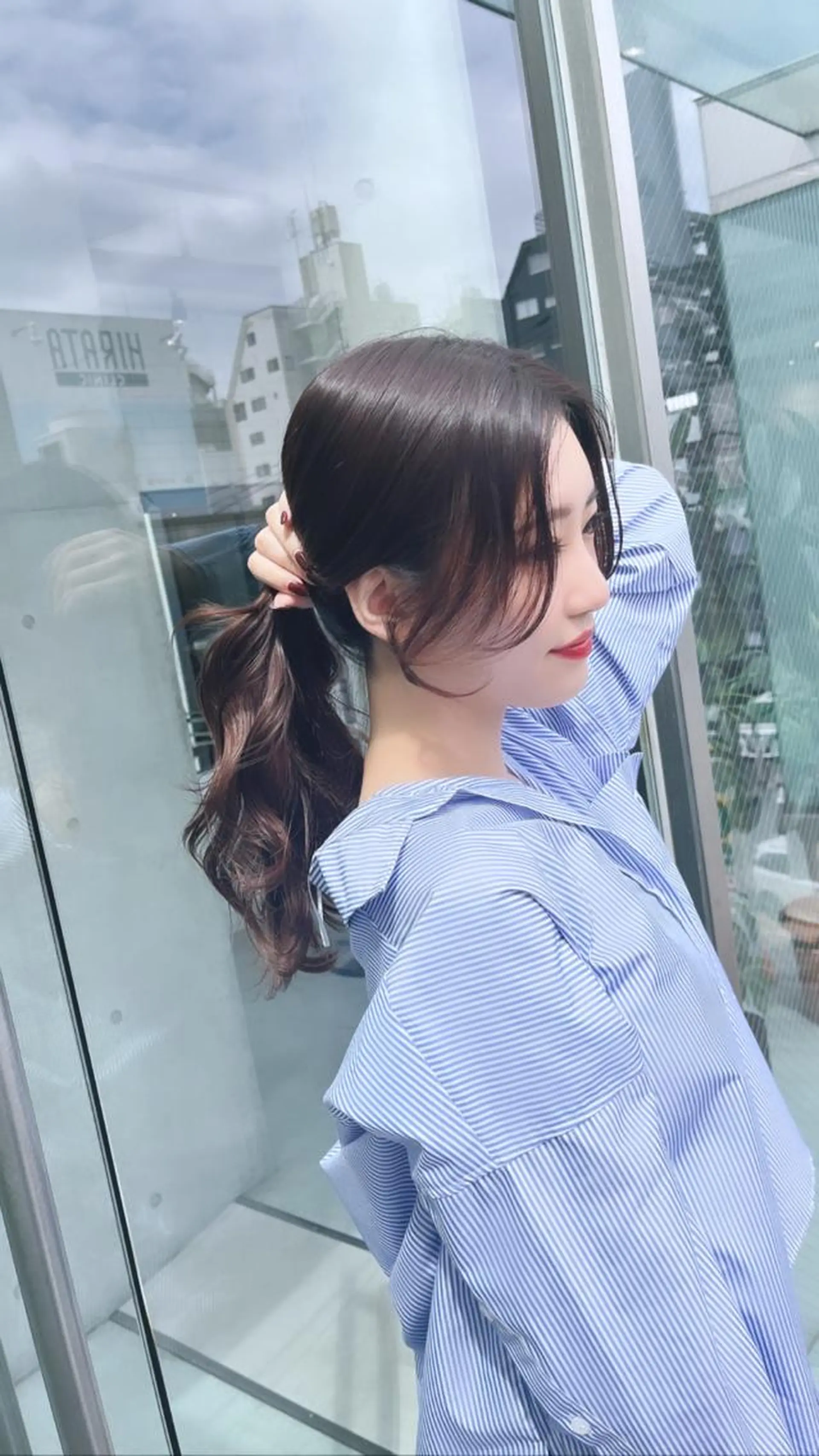 セミロング カット 🌫️大人韓国ヘア 🌫️naoyaのヘアスタイル