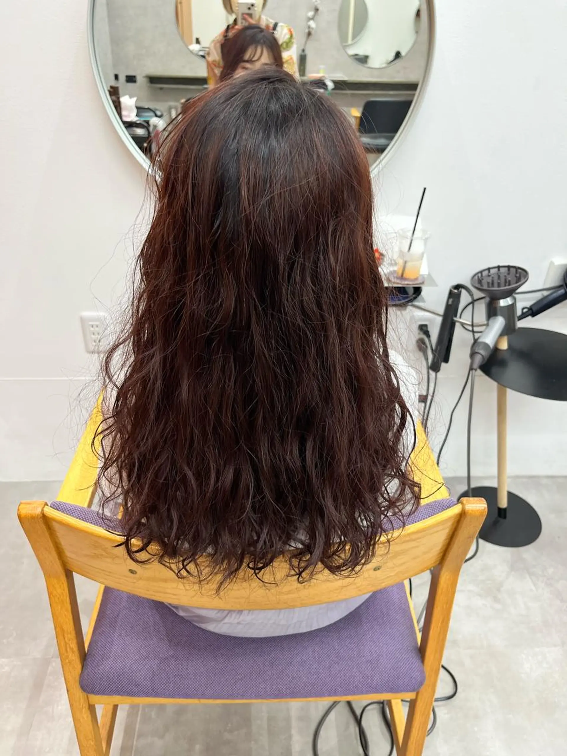 ロング 田川 華奈のヘアスタイル