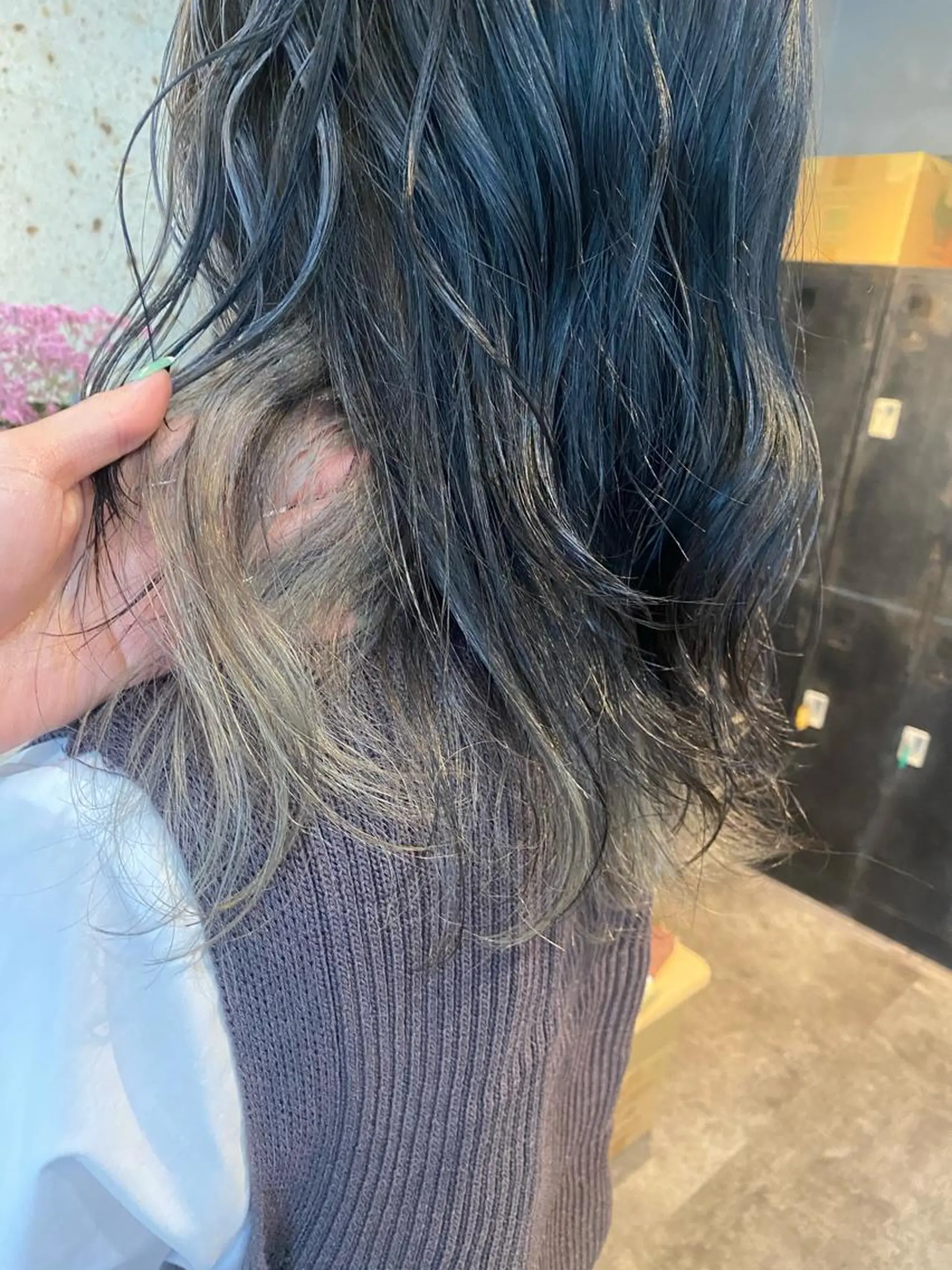 ロング ヘアカラー トリートメント sail所属・sail ミウのヘアスタイル