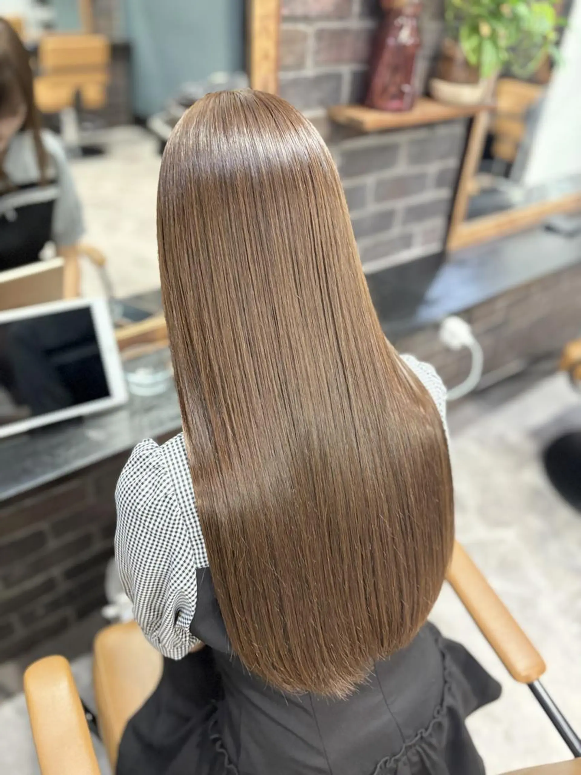 ロング ハイトーン/髪質改善 /Akuaのヘアスタイル