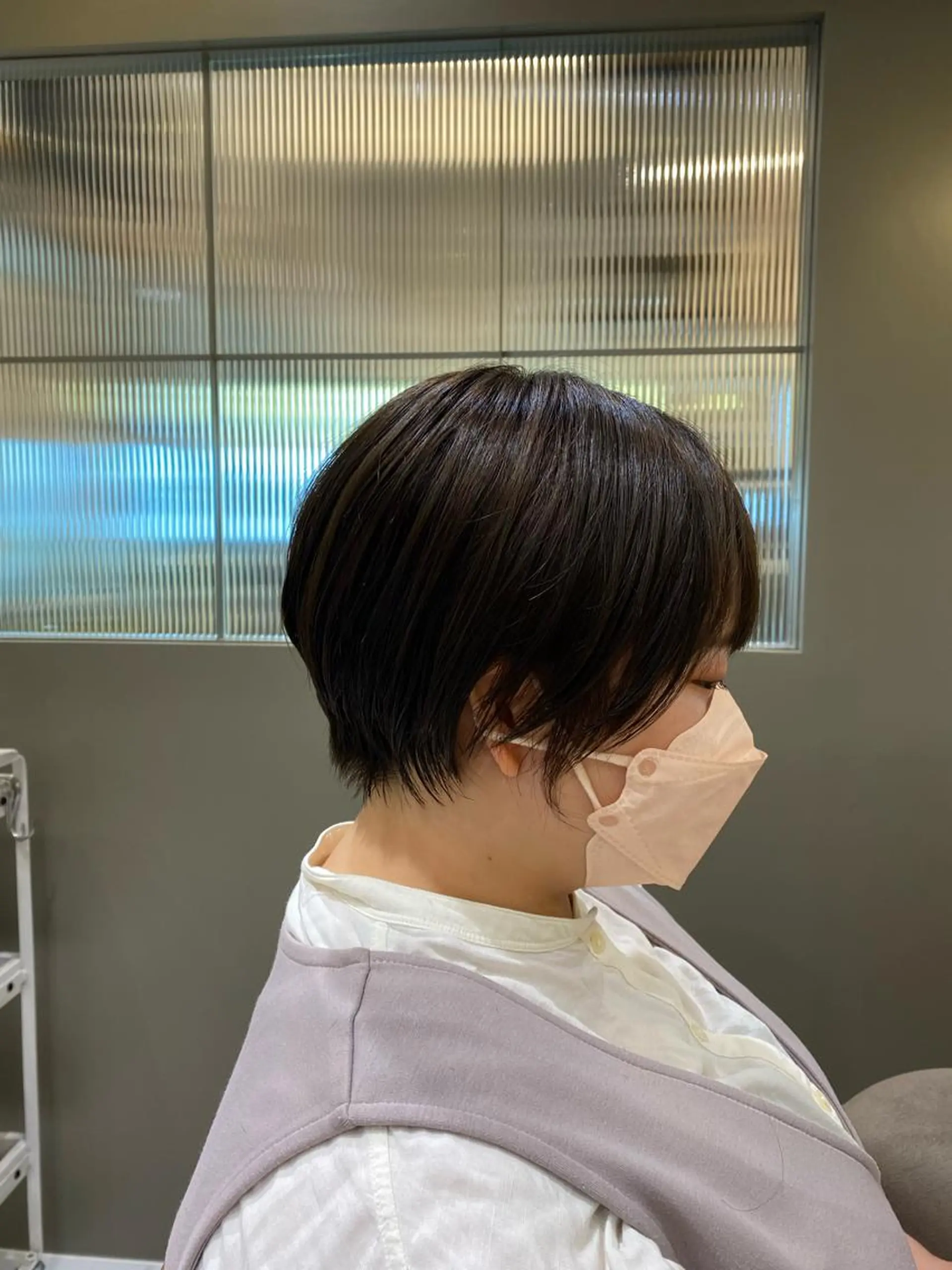 ショート ショートヘア 縮毛矯正 坂井 茅聖のヘアスタイル