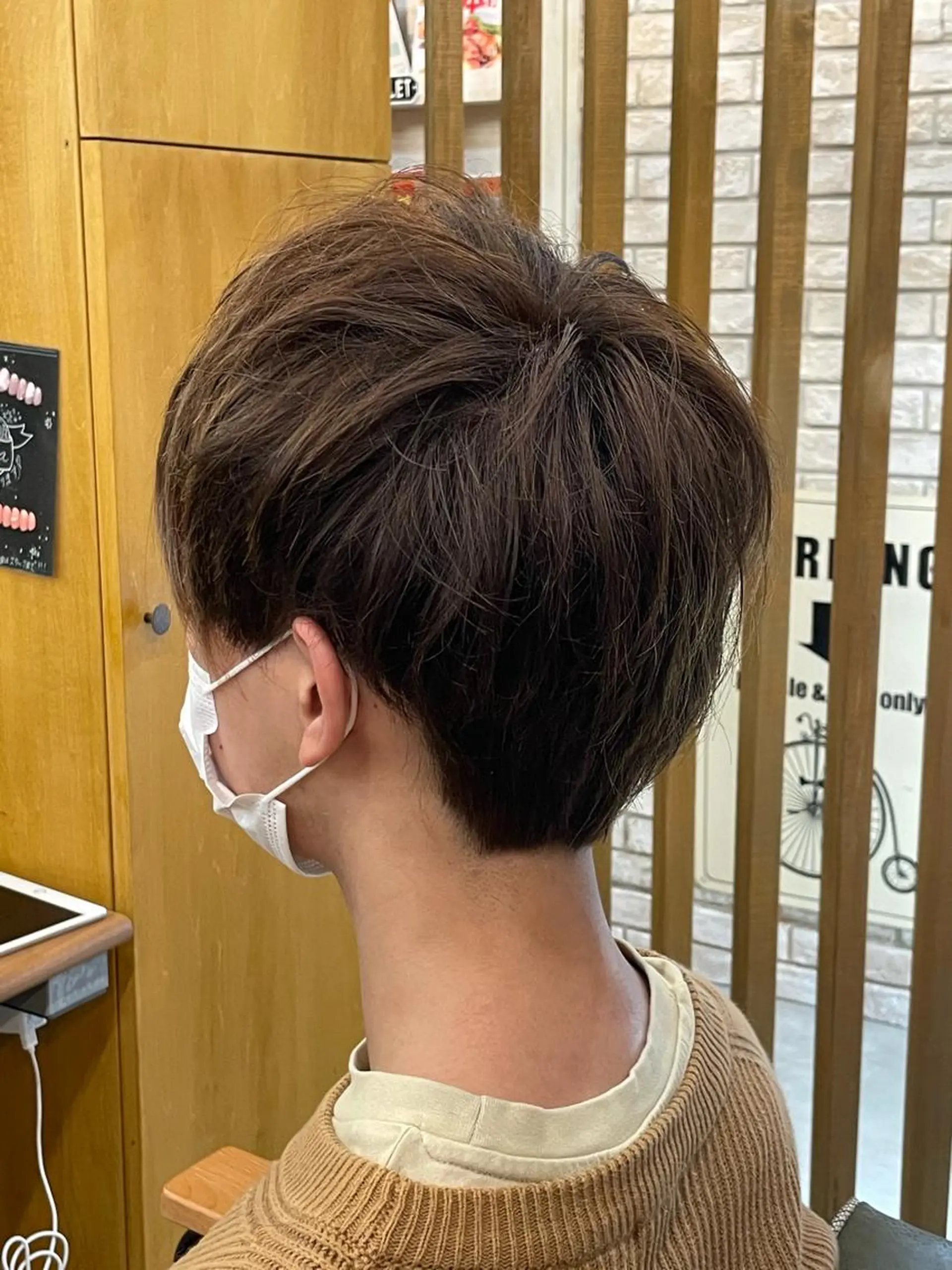 ショート hairsalon Laugh-ter所属・荻田 佳菜子のヘアスタイル