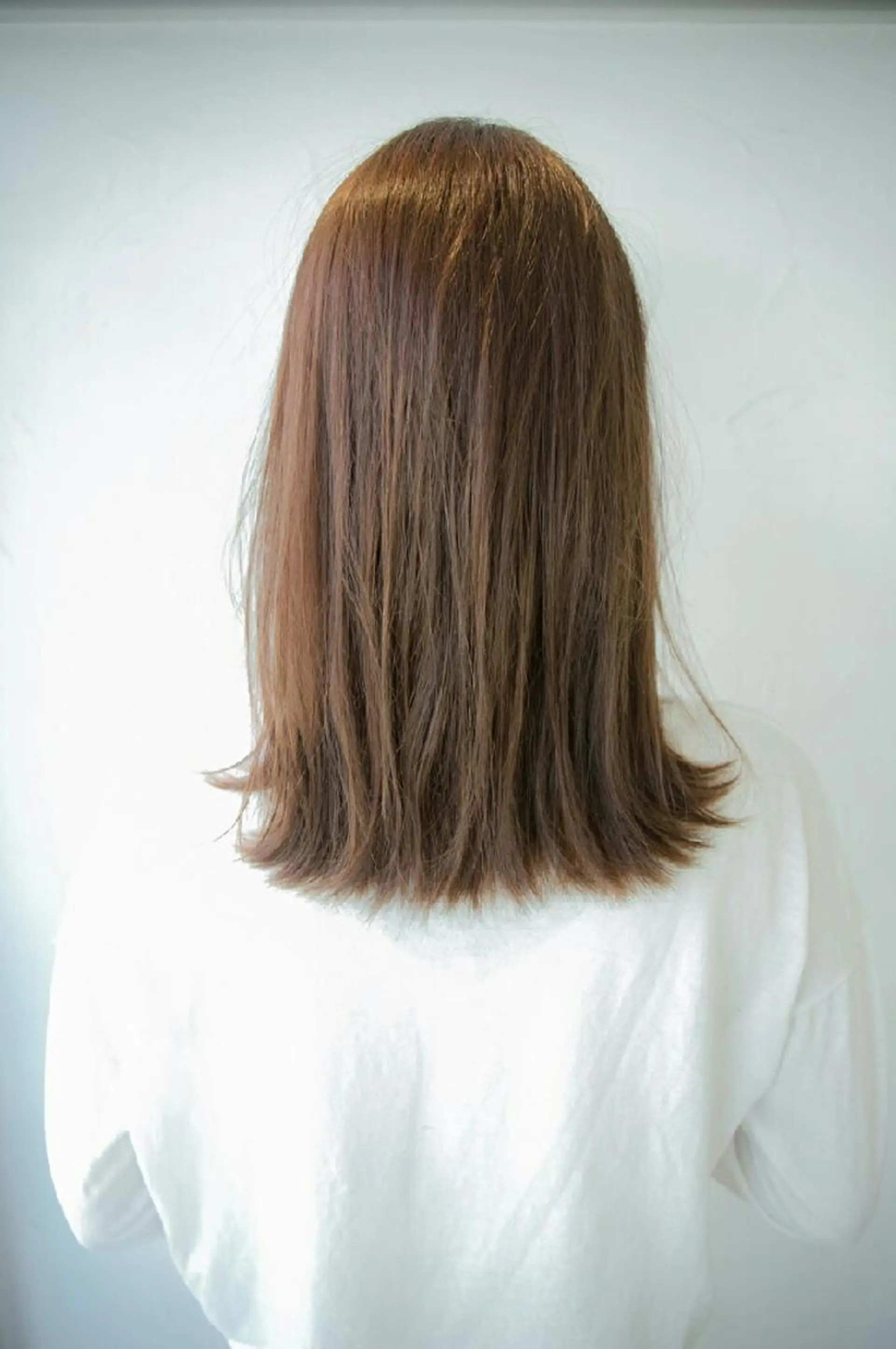 ミディアム カラー カット ヘッドスパ 田辺 侑未のヘアスタイル