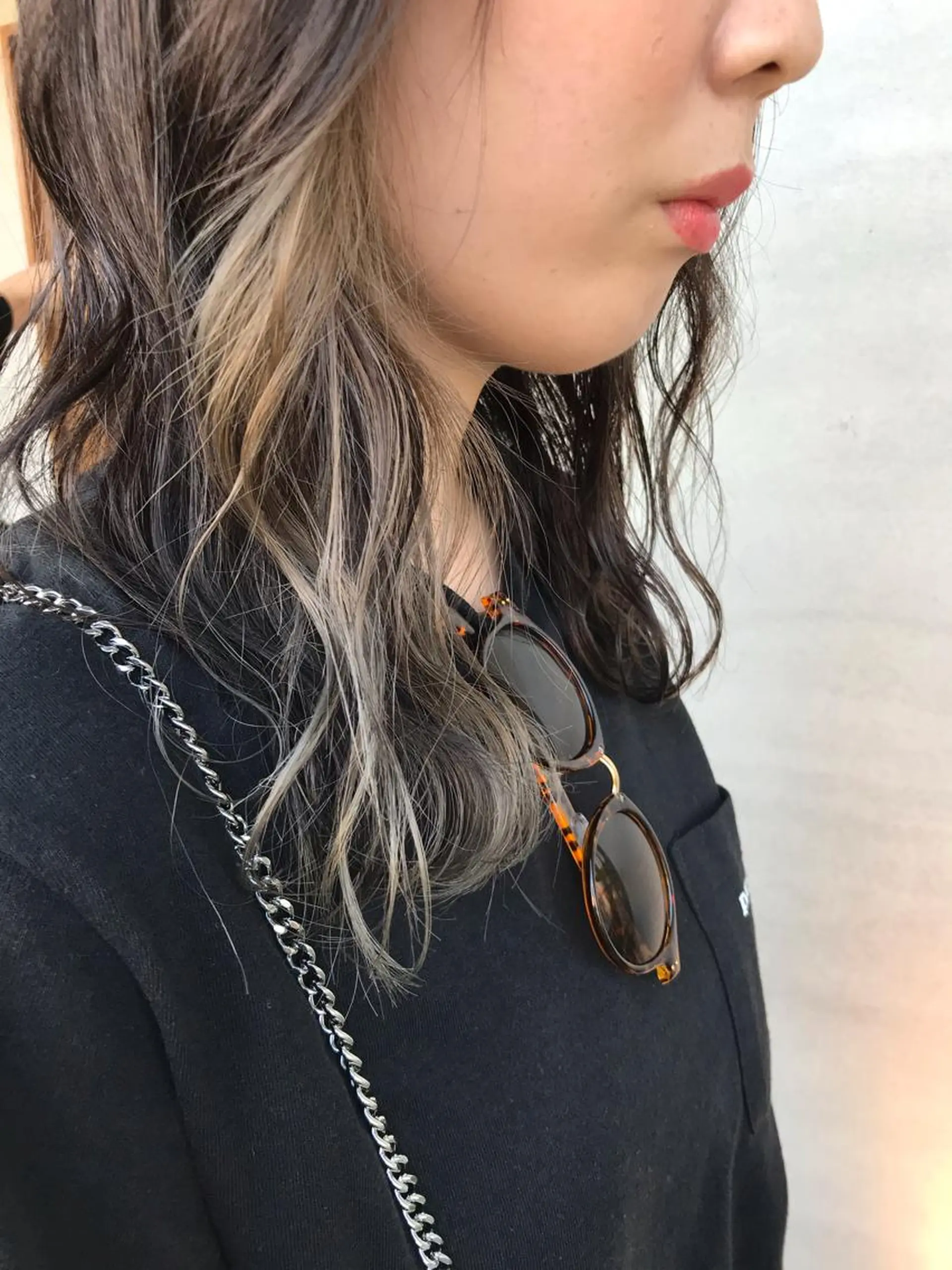 セミロング 河田 海陽のヘアスタイル