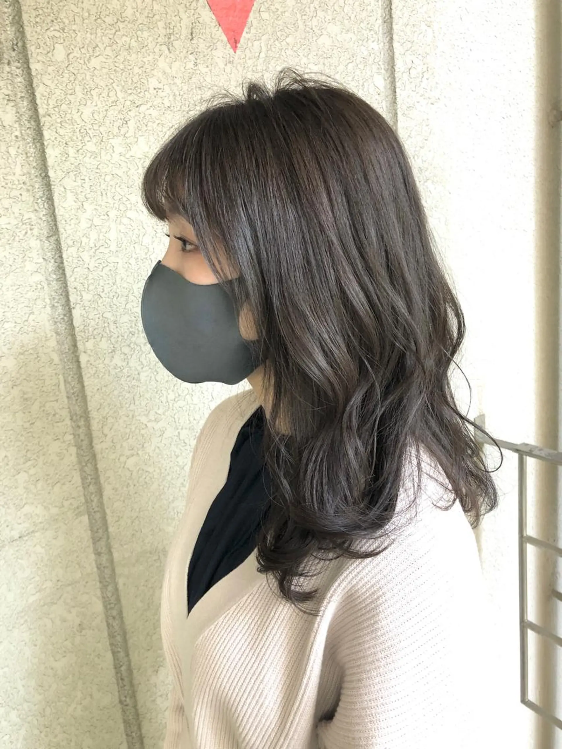 セミロング アッシュ ヨシンモリ 韓国風ヘア eyl ~ｴｲﾙ~所属・赤味消し髪質改善特化 🫧eyl西梅田🫧のヘアスタイル