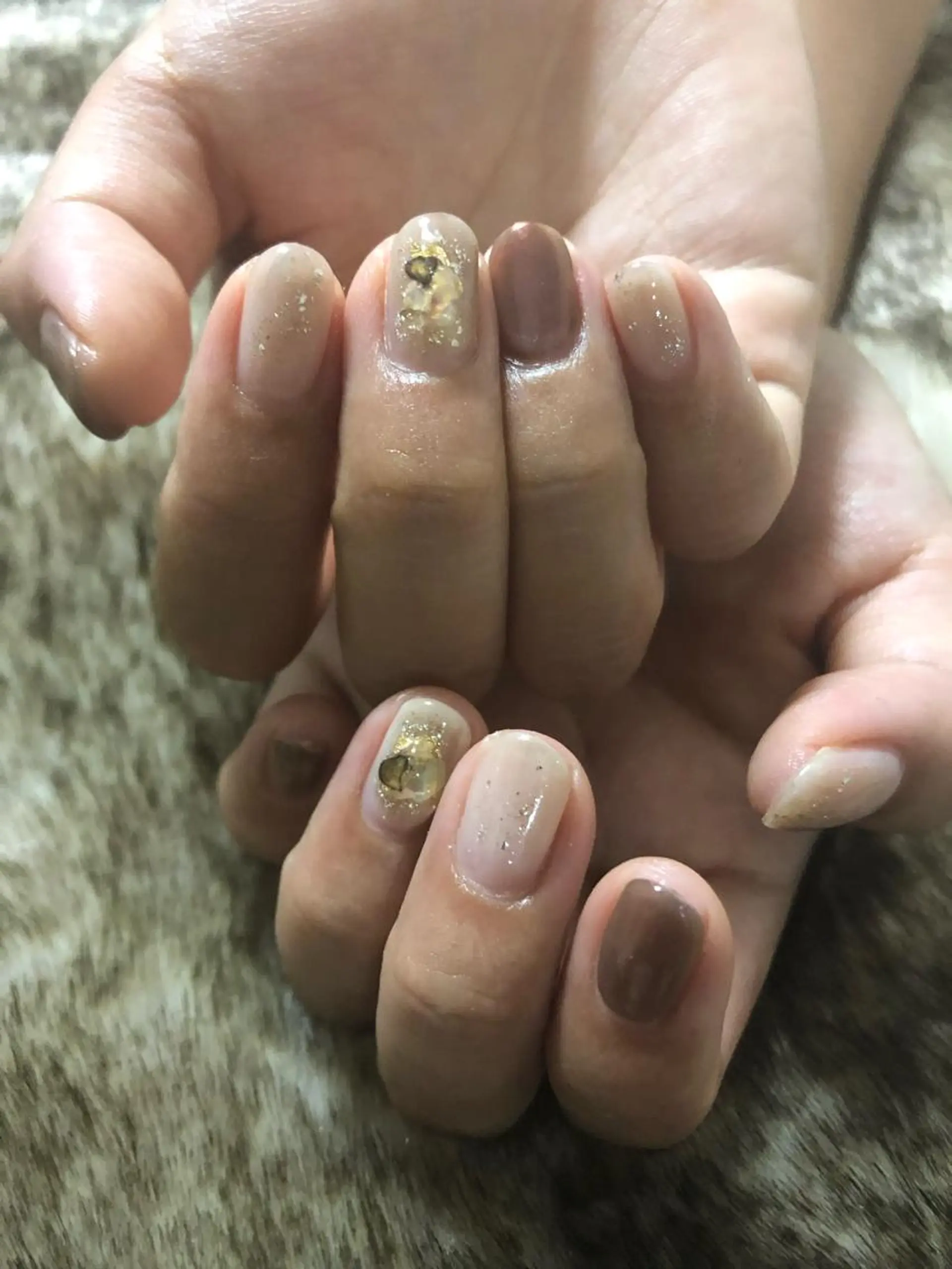 ネイル ニュアンスネイル kiki nail 二子玉川のネイルデザイン