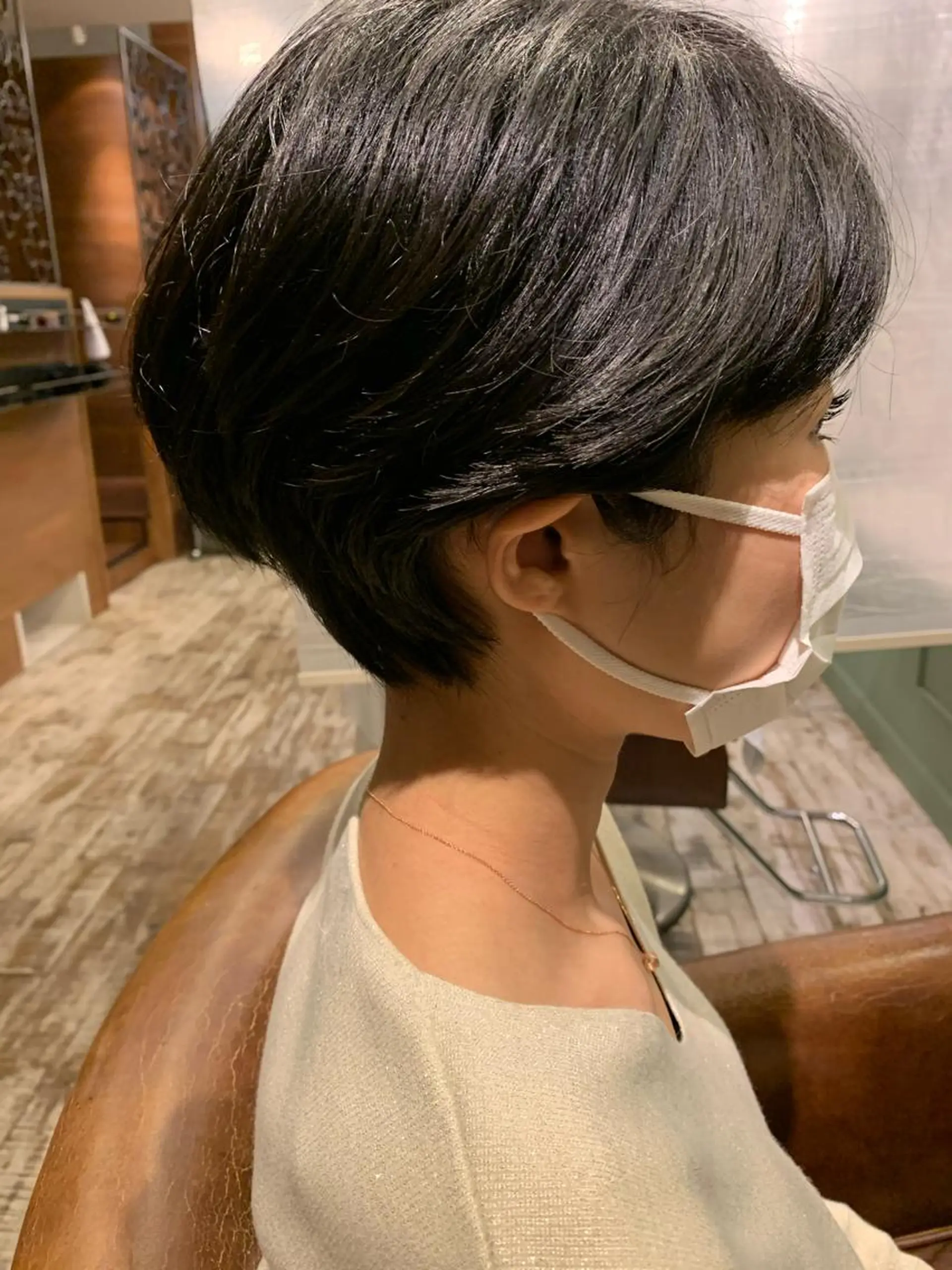 ショート カット トリートメント 小沼采唯👧🏼 海好きオヌちゃんのヘアスタイル