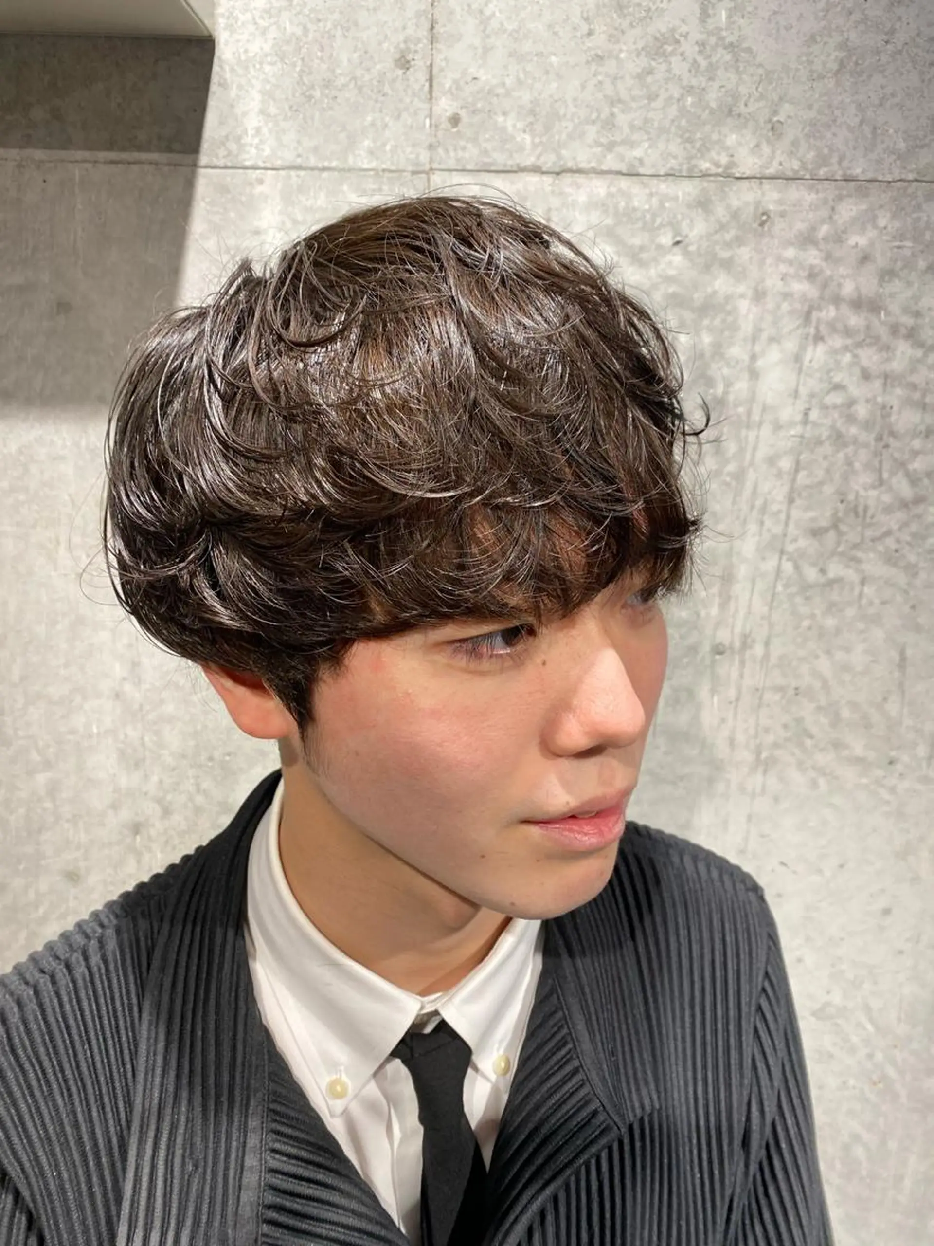 メンズ カット パーマ SALOWIN 原宿ILSalice所属・ナチュラル特化 低価格/ＪＯのヘアスタイル