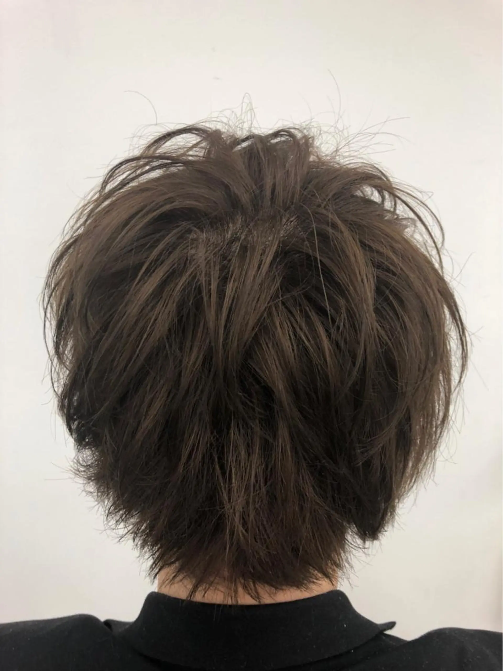 ショート カラー メンズ ヘアカラー トリートメント Ash中目黒店 榊間茜のヘアスタイル