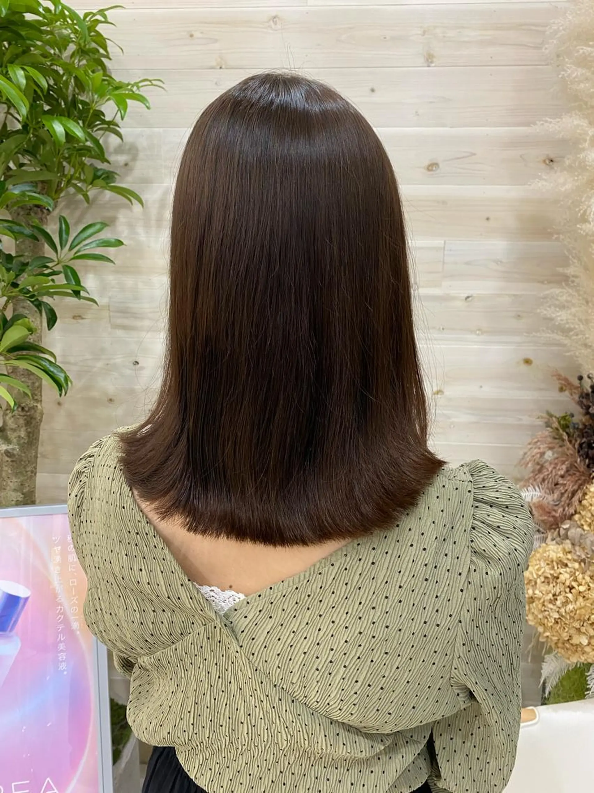 ミディアム 髪質改善 トリートメント 韓国ヘア／艶カラー minamiのヘアスタイル