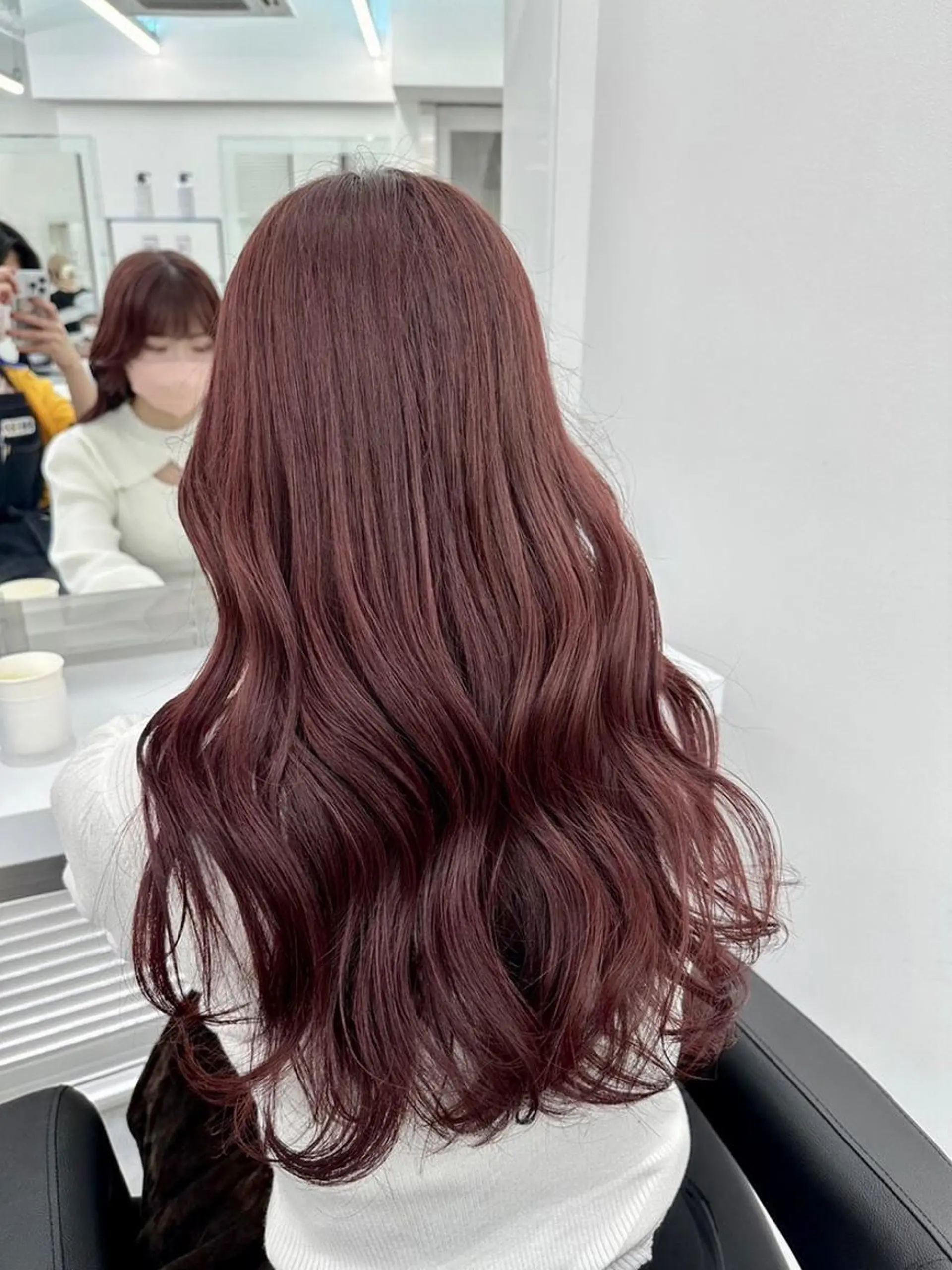 カラー 透明感韓国ヘア💍 表参道シアター♡のヘアスタイル