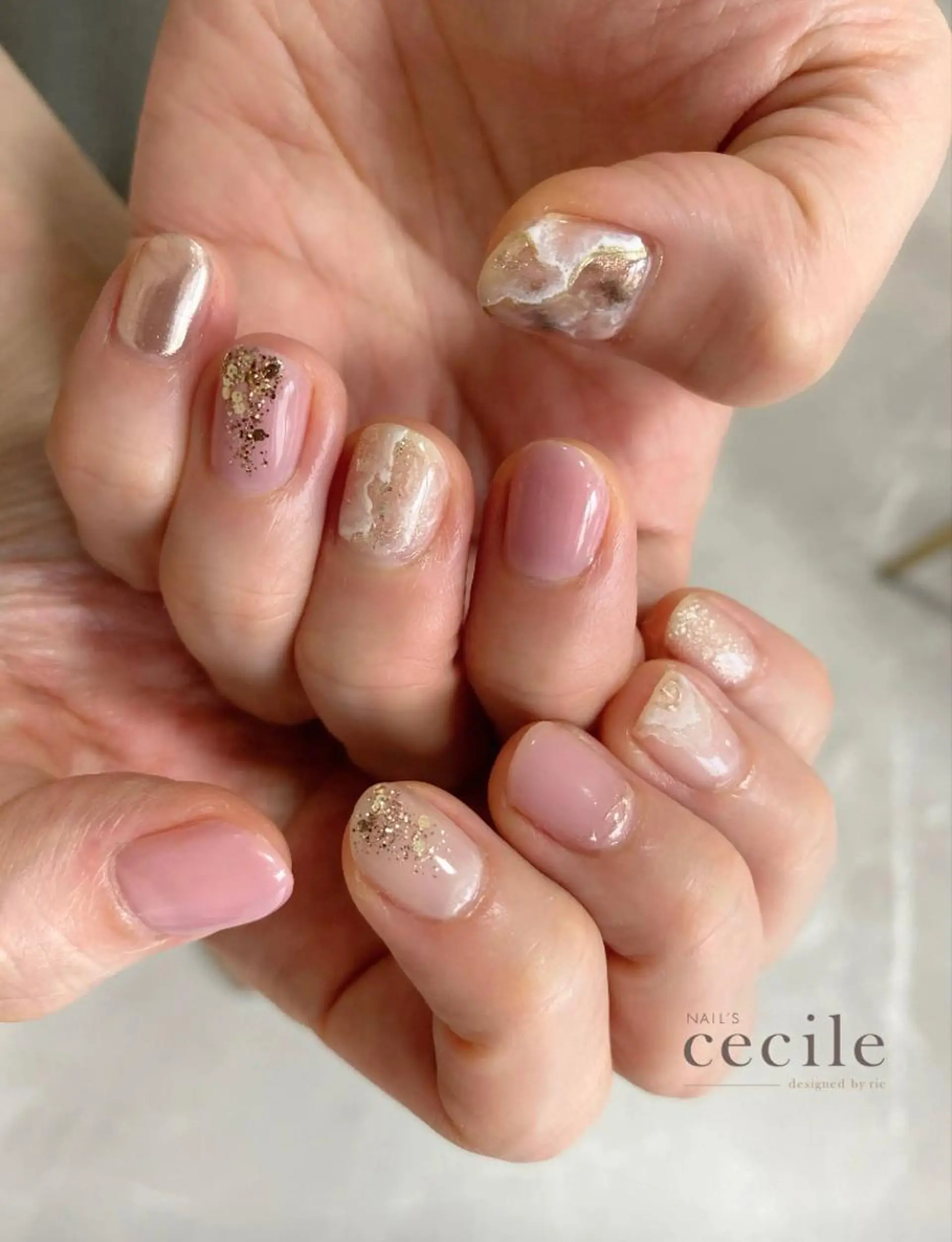 ネイル Nail's  Cecile所属・Cecile Rieのネイルデザイン