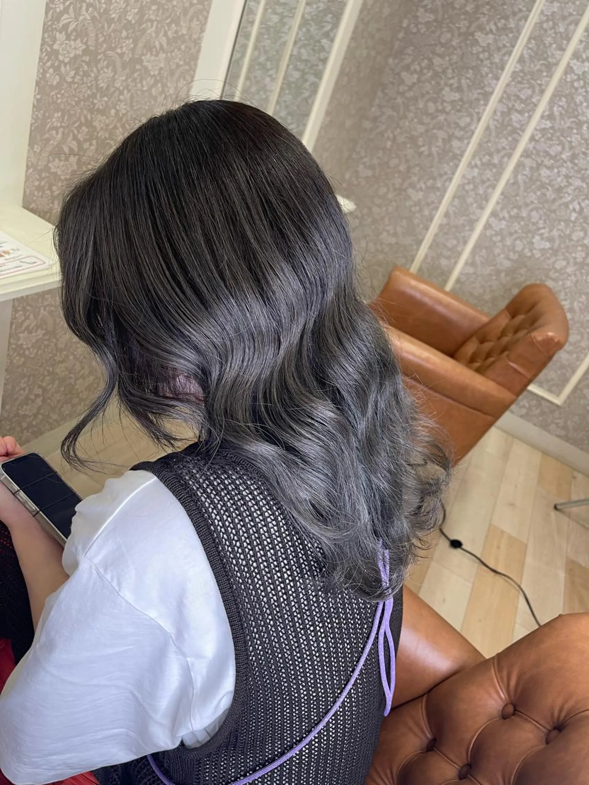 セミロング カラー カット ヘアカラー fizelleあべのルシアス所属・fizelle阿倍野 ゆーしんのヘアスタイル