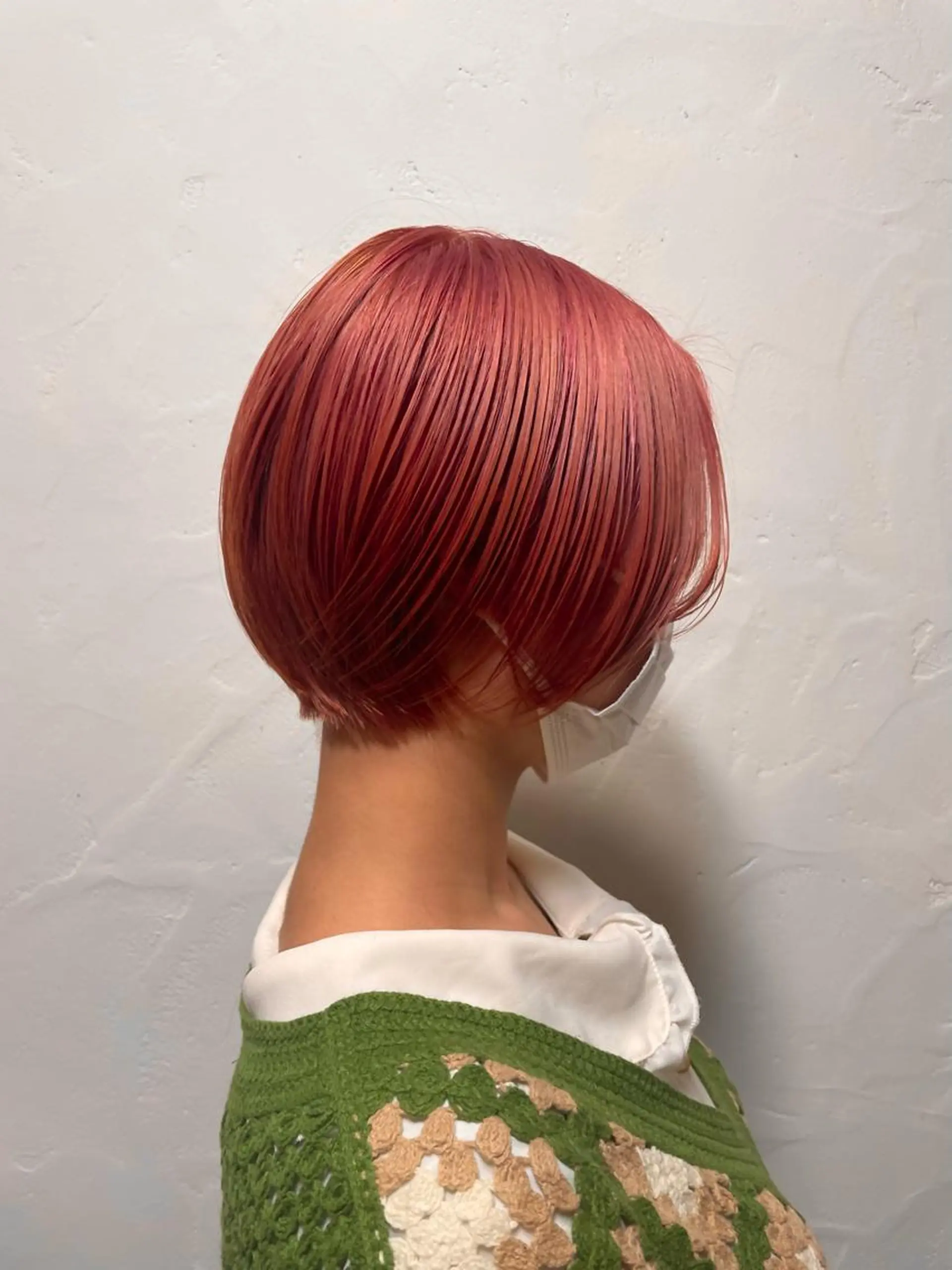 カラー ピンクカラー hair living Liko池袋東口店所属・✨透明感カラー🌱 上村　舜のヘアスタイル