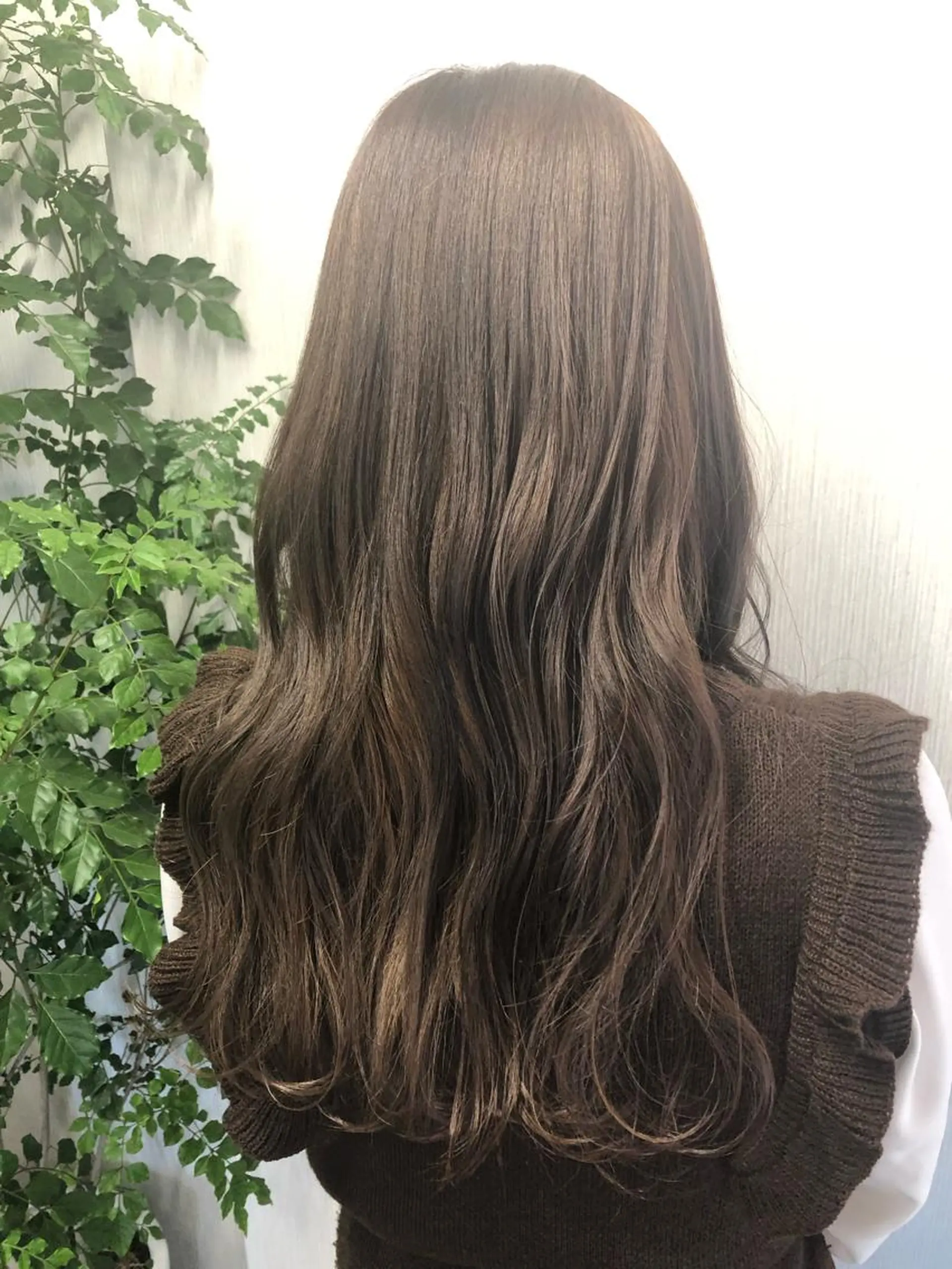 ロング カット ヘアカラー トリートメント チヒョ🦋 韓国hair🇰🇷のヘアスタイル