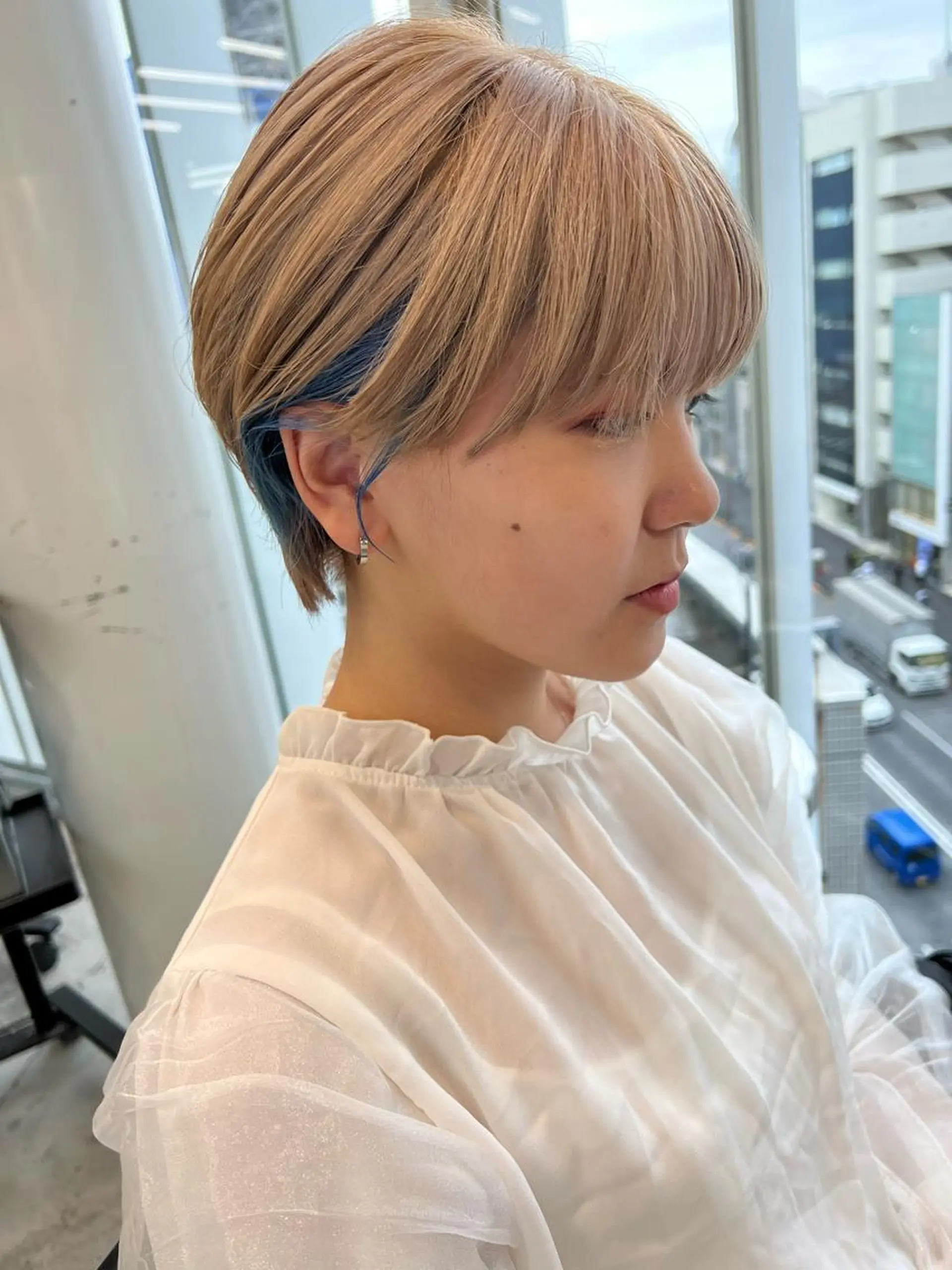 ショート カット ヘアカラー トリートメント ヘッドスパ 🌿MASATO 🌿韓国ヘアのヘアスタイル