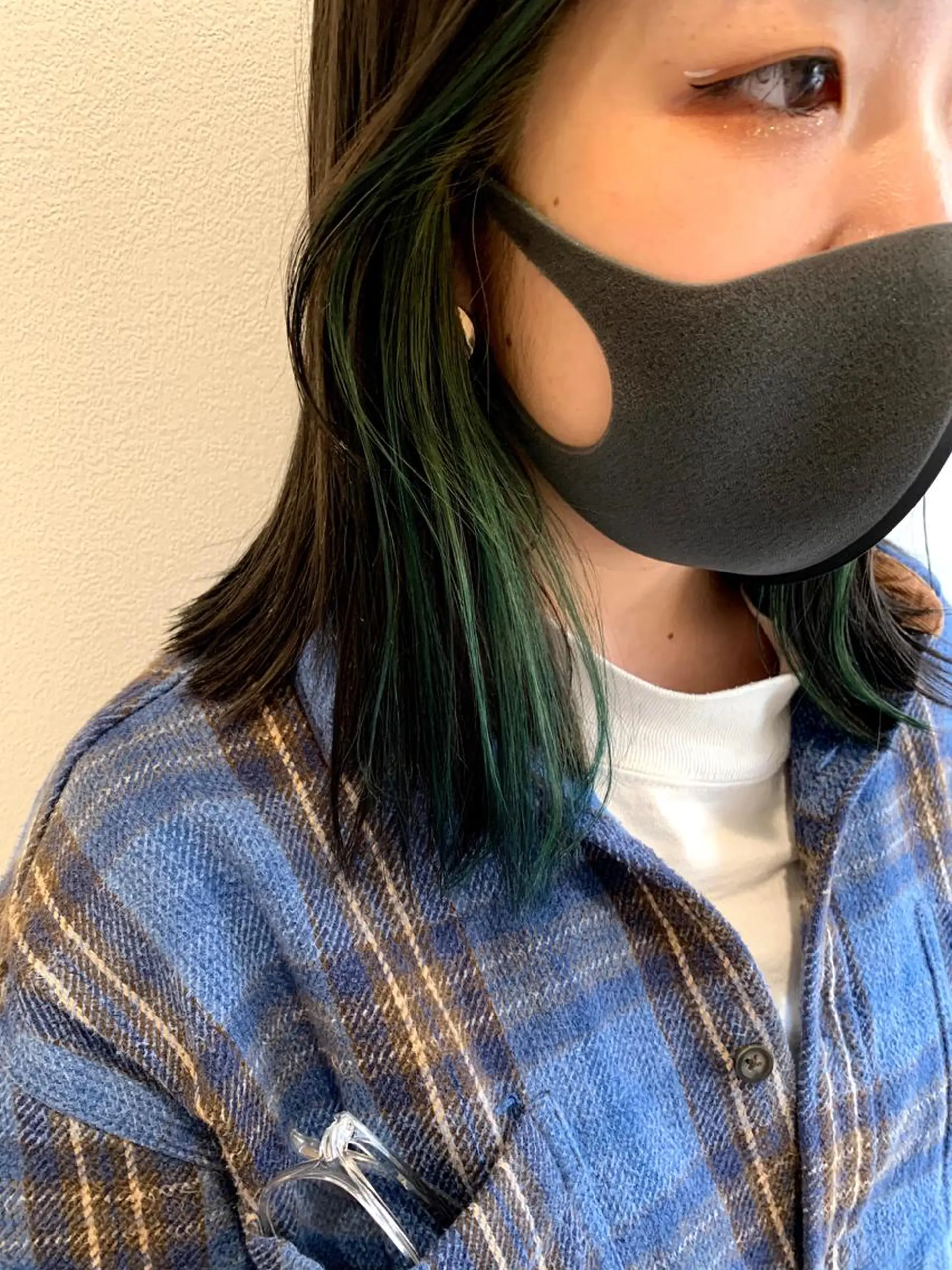 ミディアム カラー デザインカラー MARU レイヤー/パーマのヘアスタイル