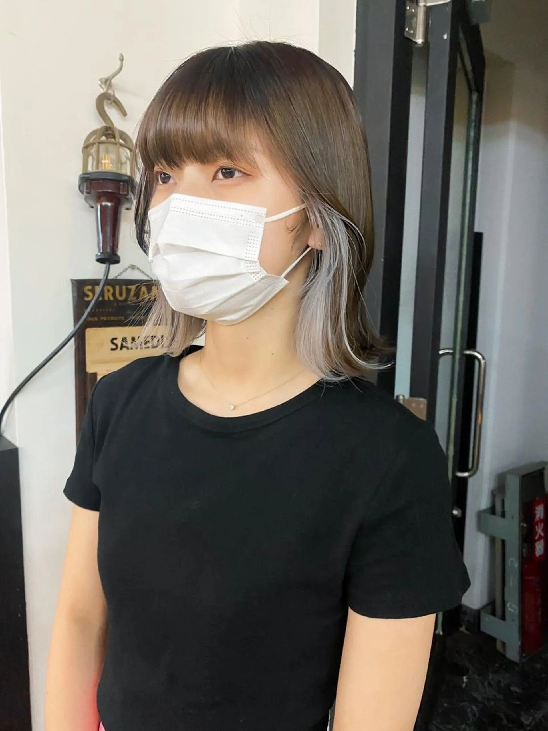 ミディアム カラー ハイトーンカラー ⭐️NAZUNAのヘアスタイル