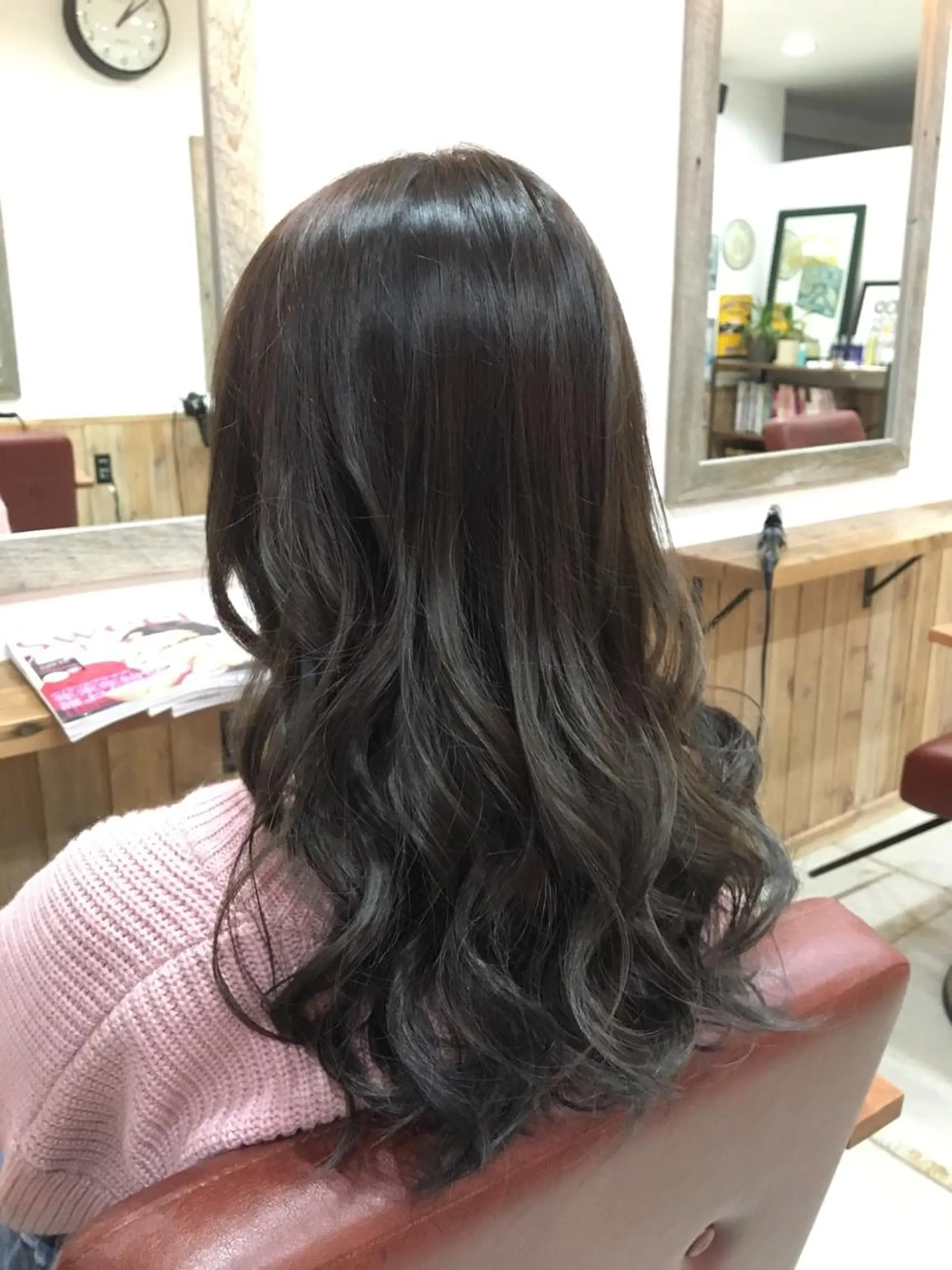 ロング カラー アッシュ ベージュカラー Oasis所属・🦋Oasis RINA 🦋のヘアスタイル