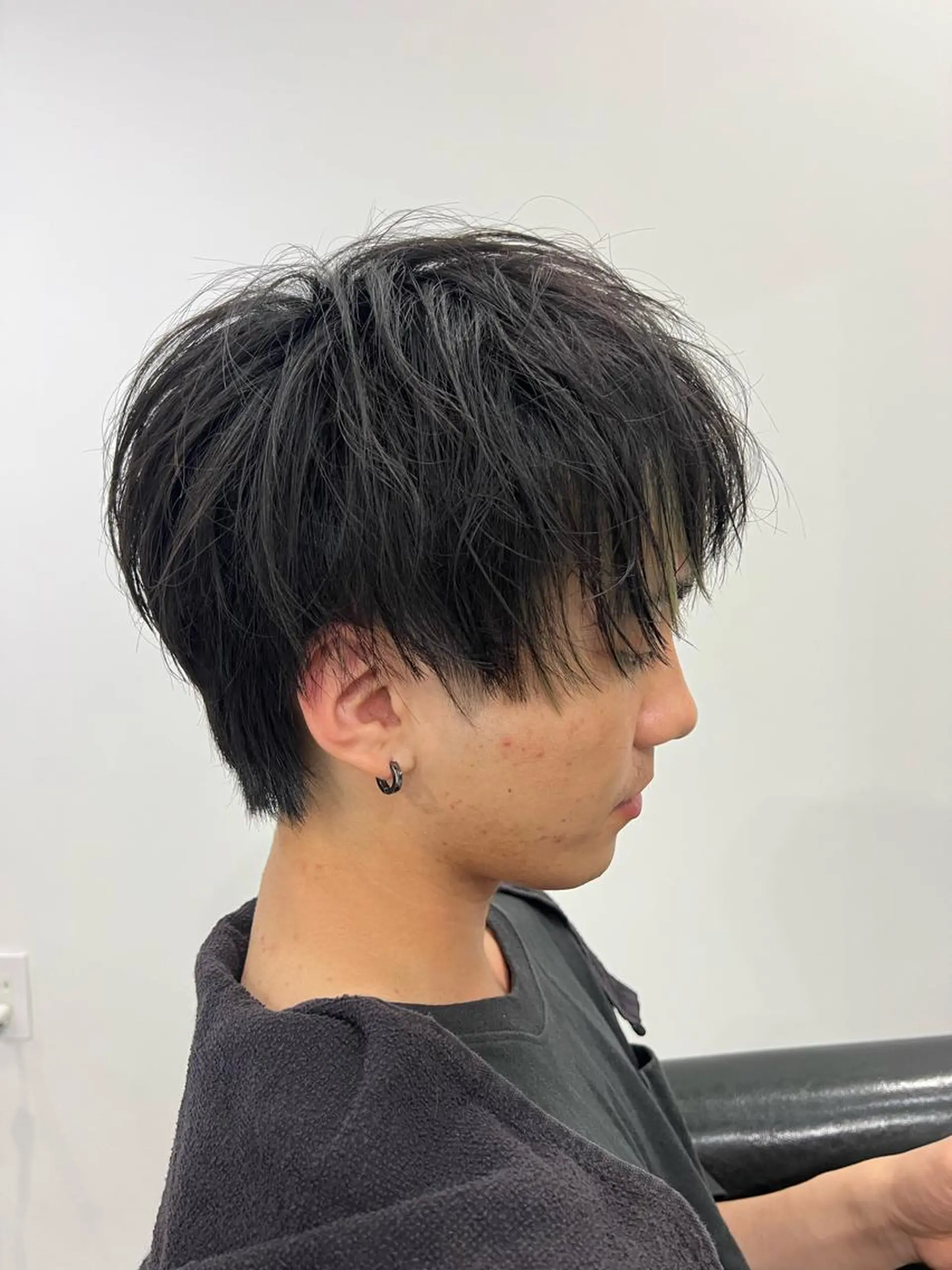 ショート ヘアアレンジ メンズ 飛田 楓信のヘアスタイル