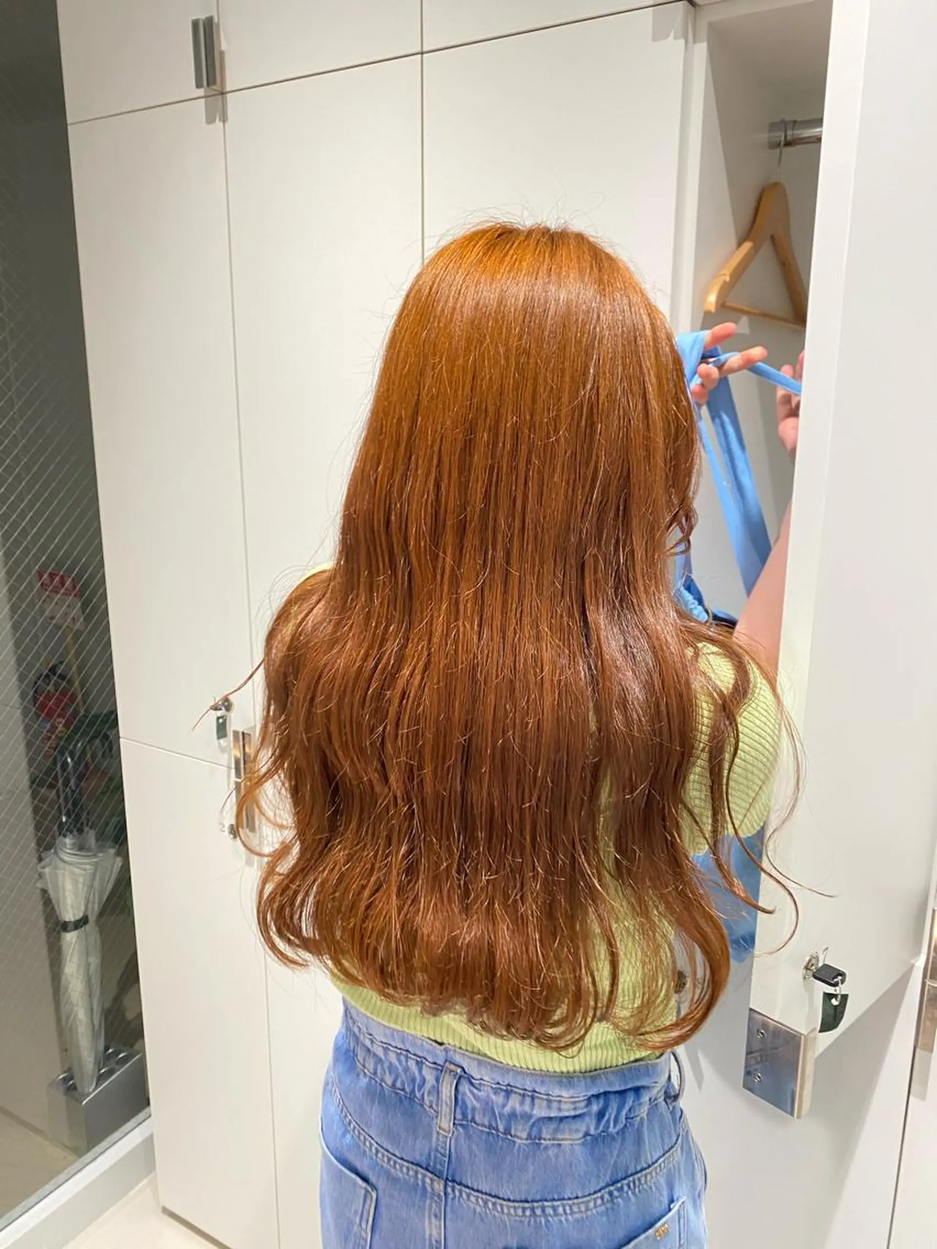 ロング カラー ヘアカラー トリートメント ヘアセット ナチュラル/韓国💎 haruka 💎のヘアスタイル