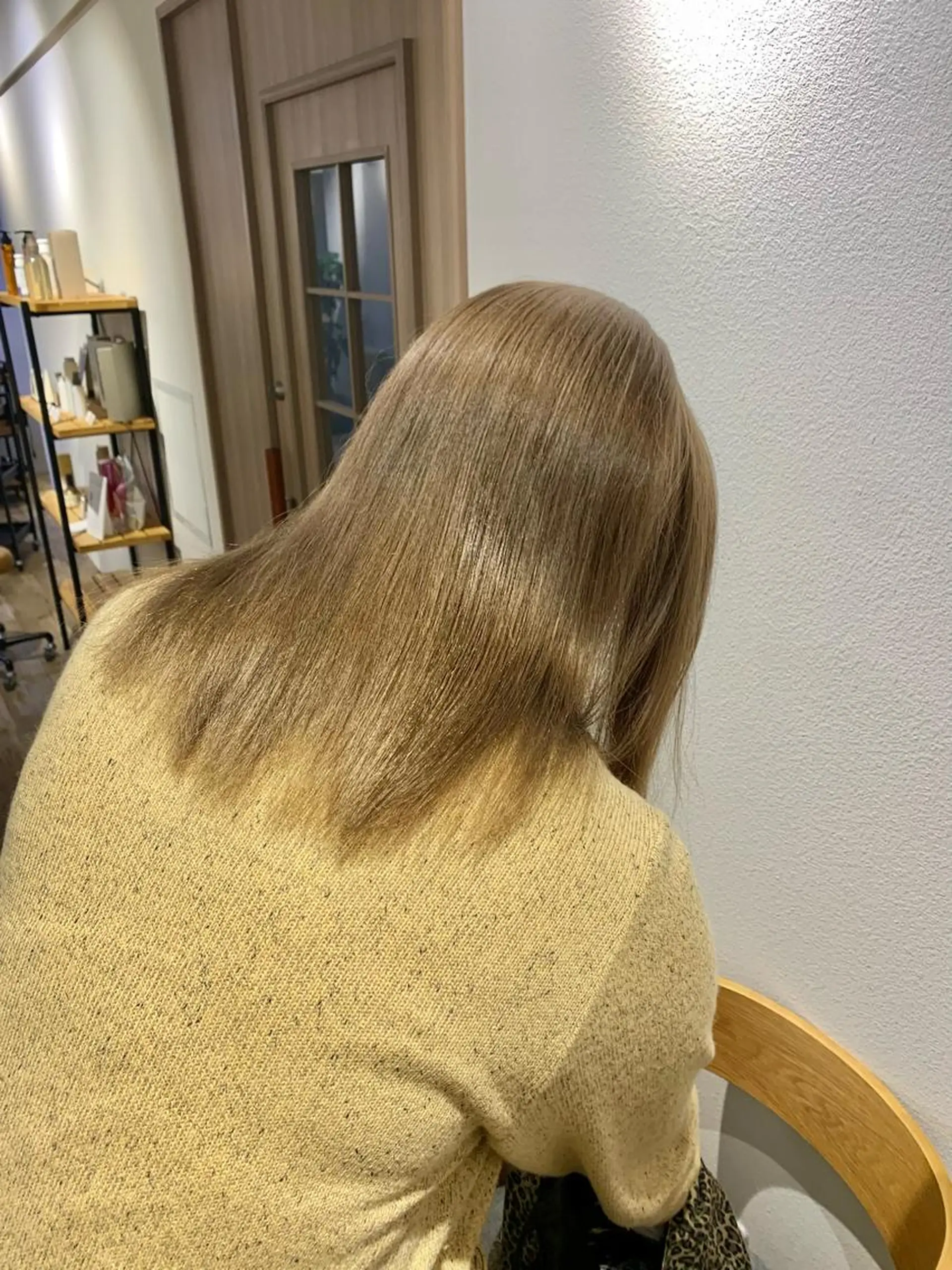 ミディアム カラー Door代官山所属・詩織/パーマ /代官山のヘアスタイル