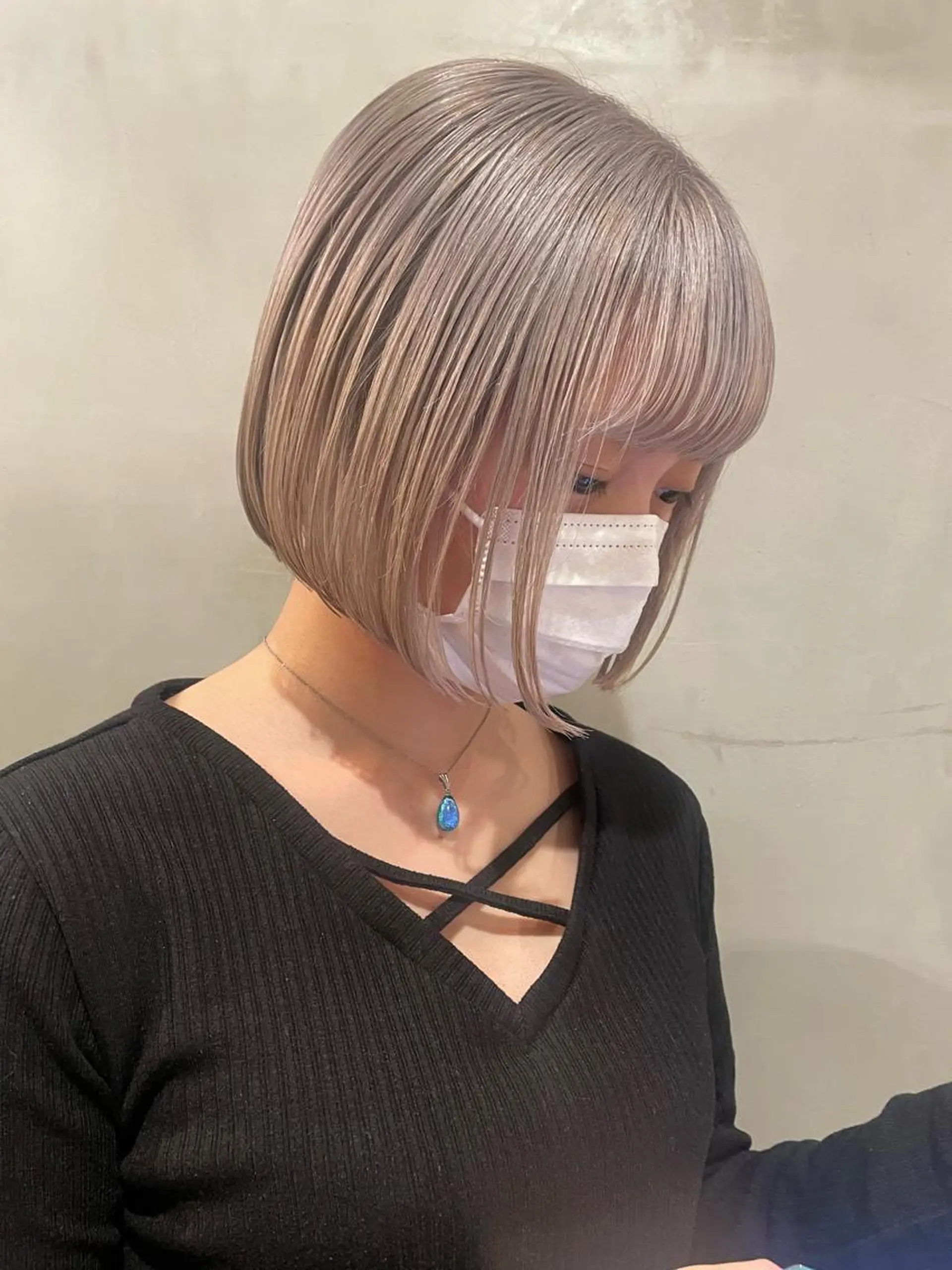 ショート カラー ヘアカラー トリートメント 優 作のヘアスタイル