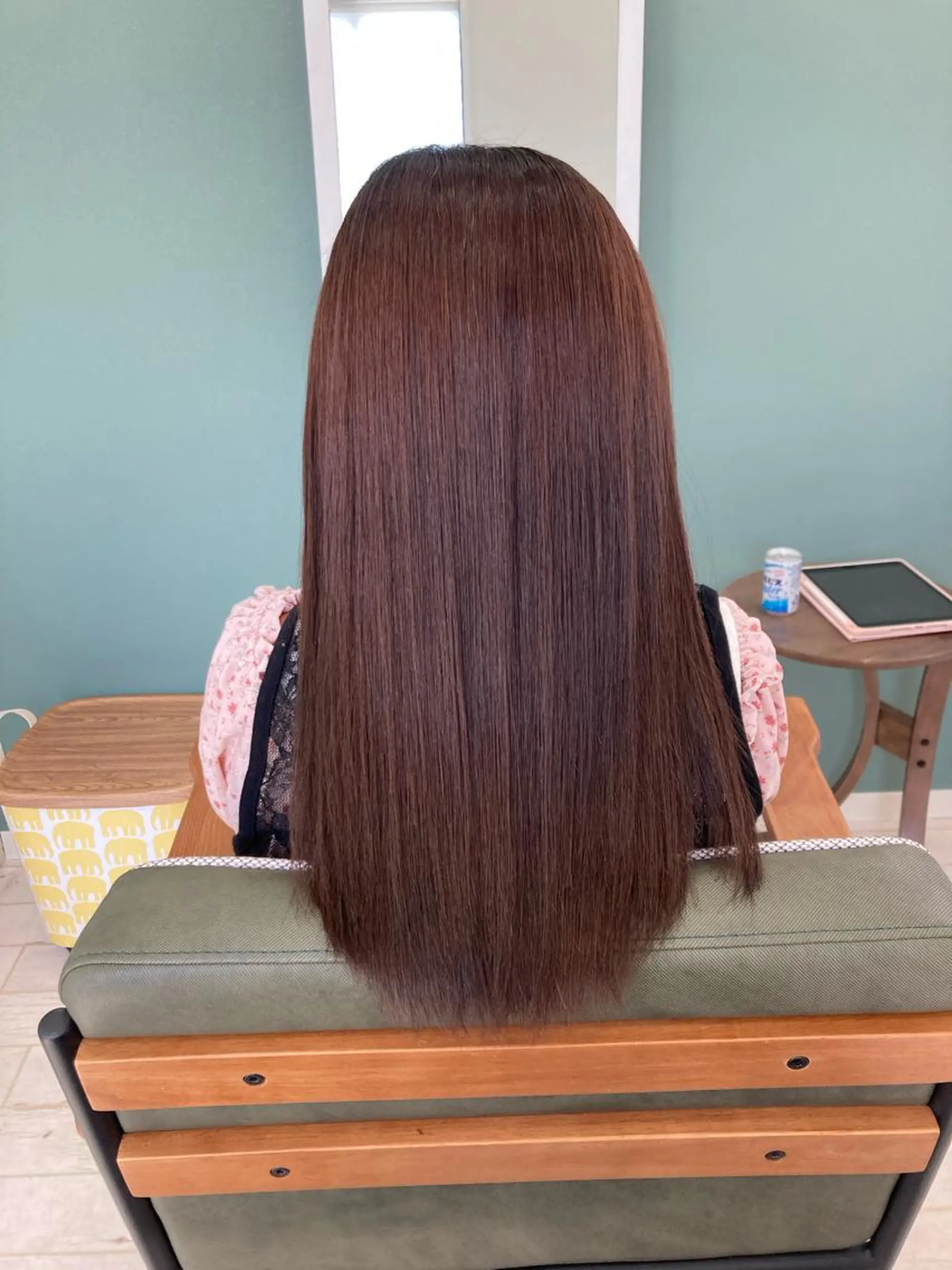 セミロング カット 縮毛矯正 M.arc 【マーキ】のヘアスタイル