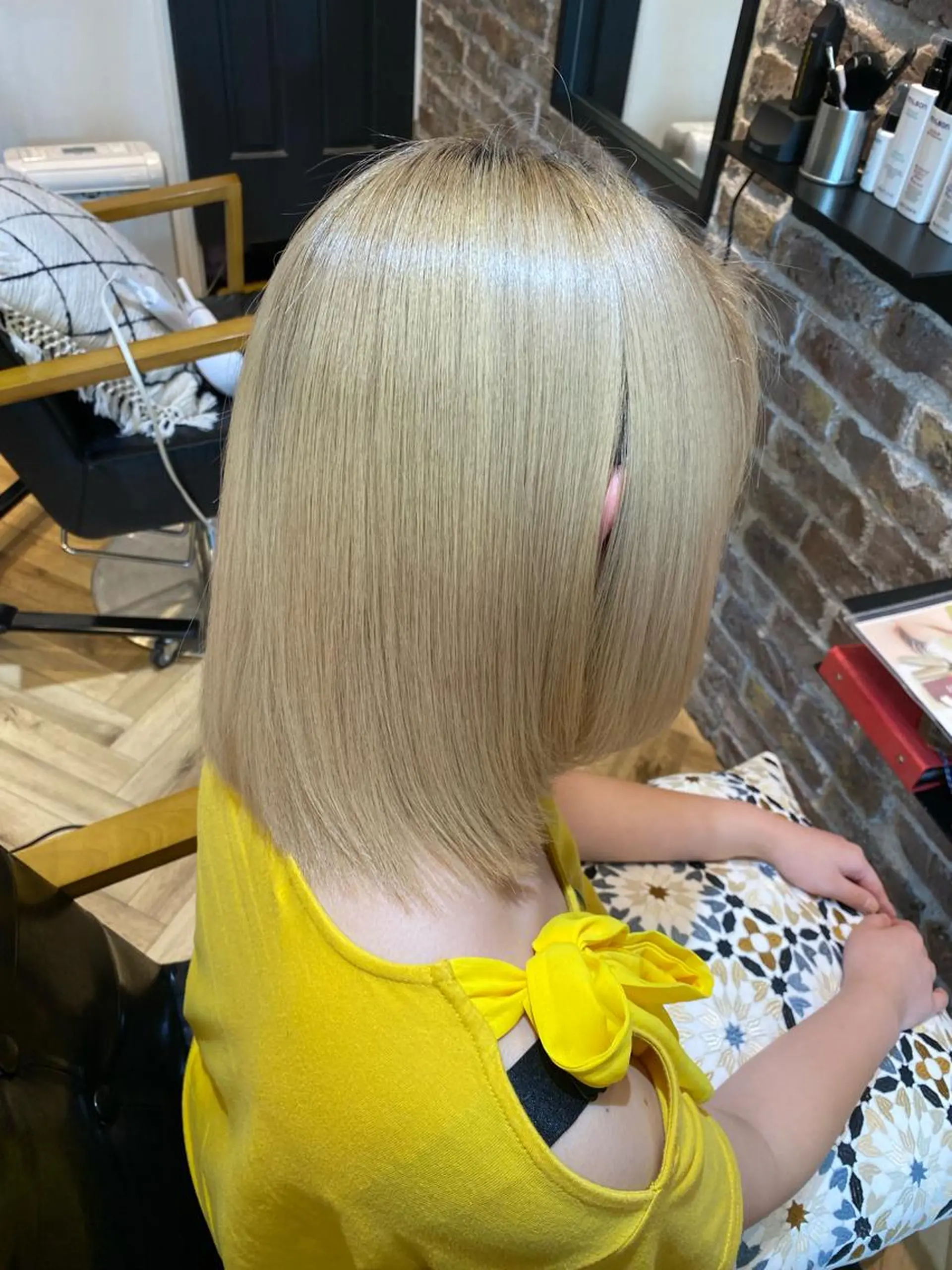 ミディアム ヘアカラー トリートメント 大内田 凌馬のヘアスタイル