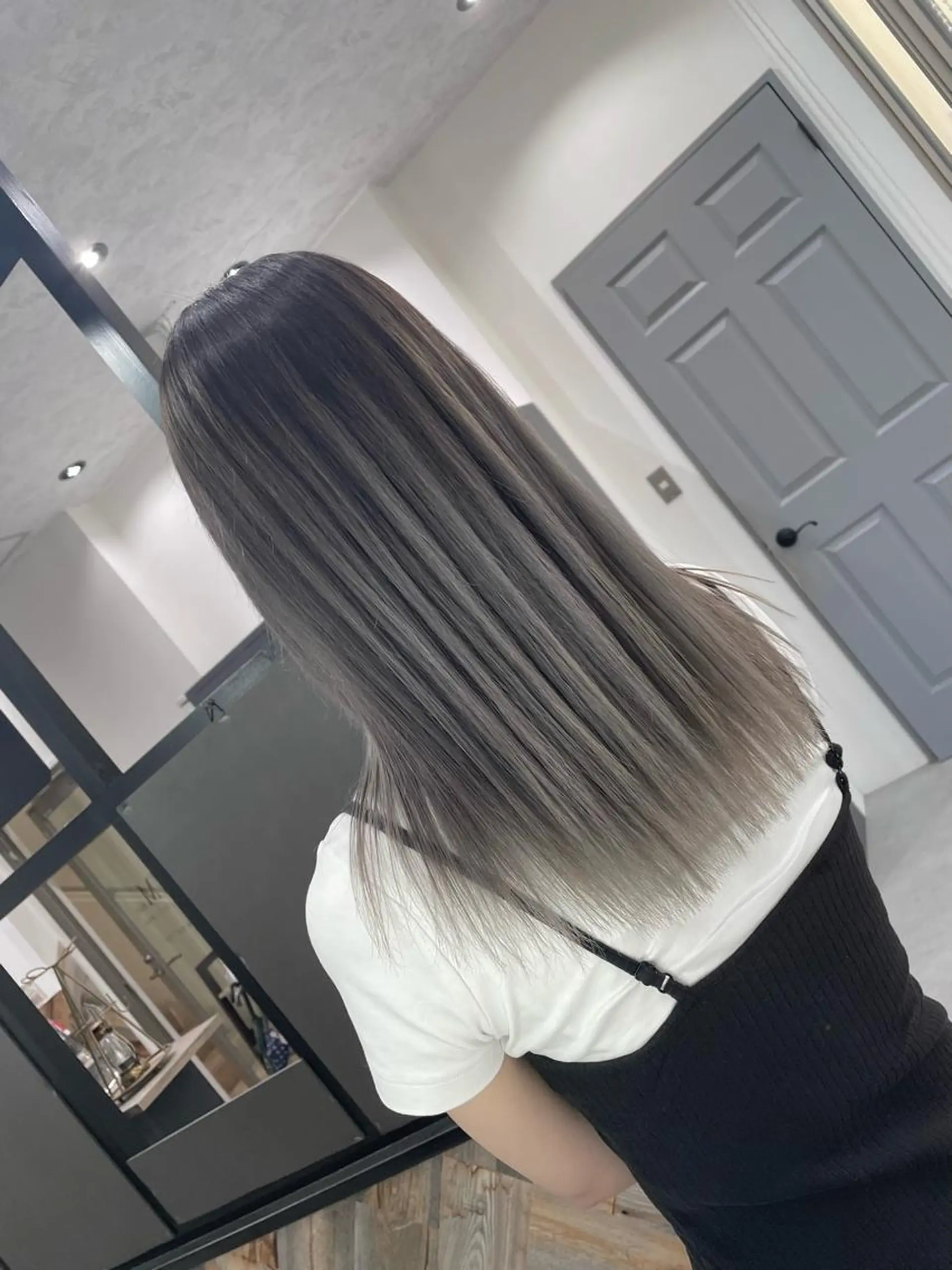 ロング かきあげバング レイヤーカット ヘアカラー RAWR　Hair Brio所属・髪質改善/ブリーチ /ユウキ🫧🌸のヘアスタイル