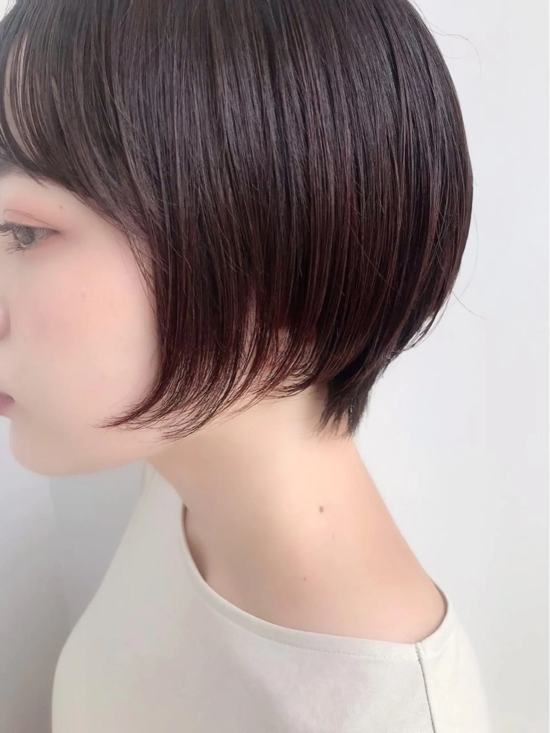 ショート カット パーマ トリートメント イメチェンカット✂️ 錦糸町佐藤店長のヘアスタイル