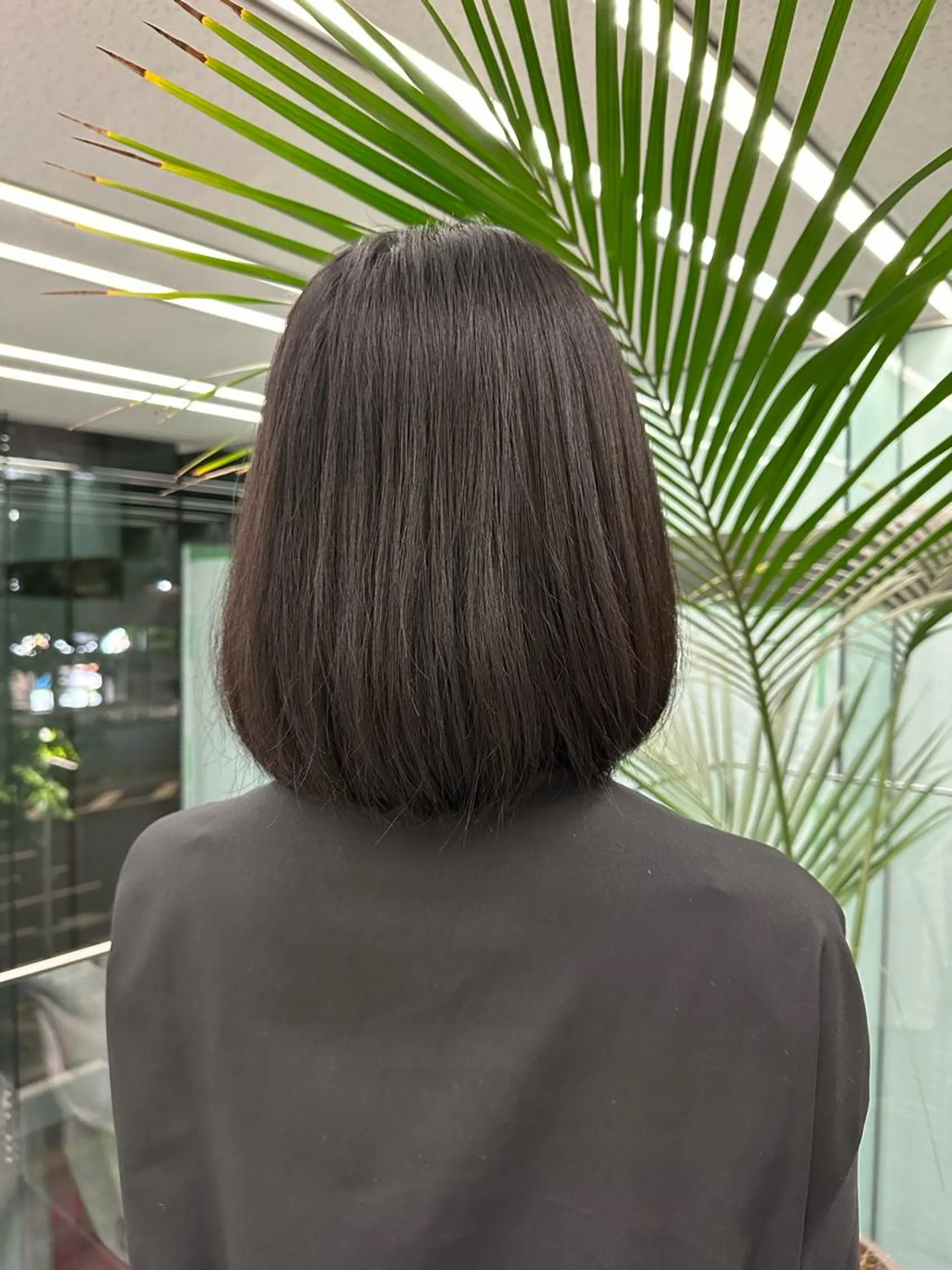 ミディアム ボブ ごとう さなのヘアスタイル