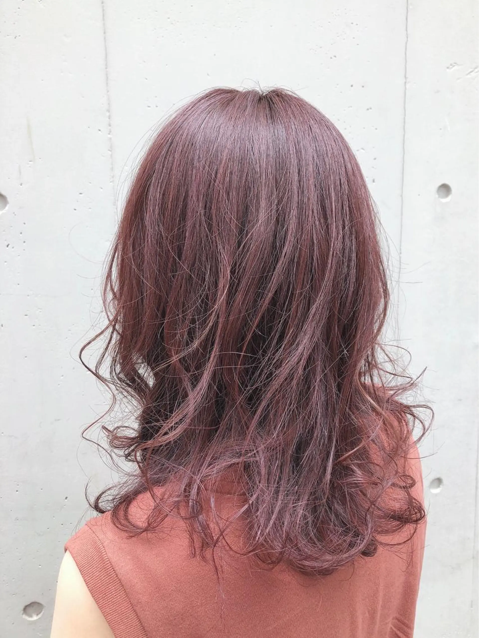 ミディアム カラー カット ヘアカラー トリートメント 浦山 和之のヘアスタイル