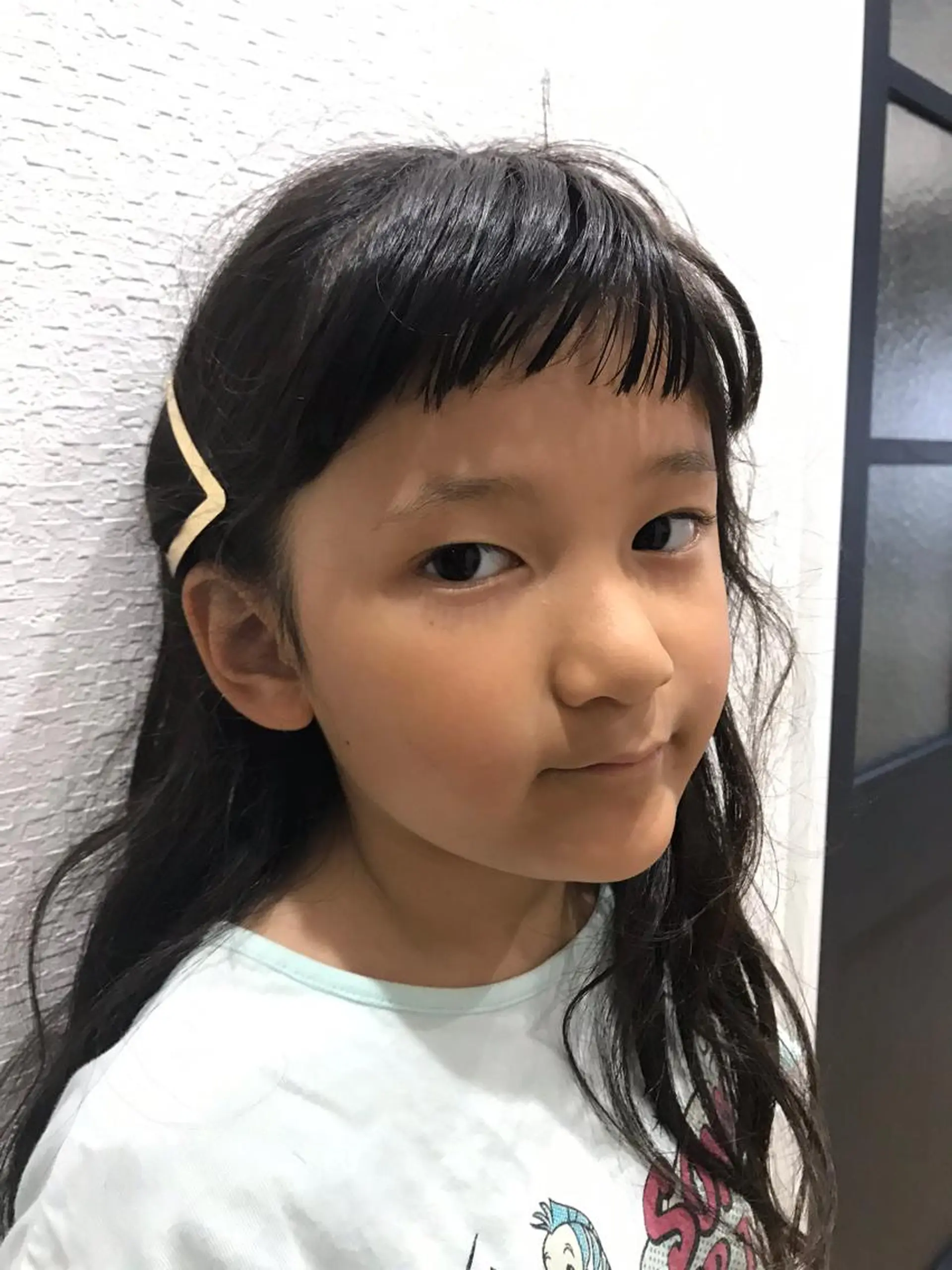 ロング カラー キッズ 水野 雄介のヘアスタイル
