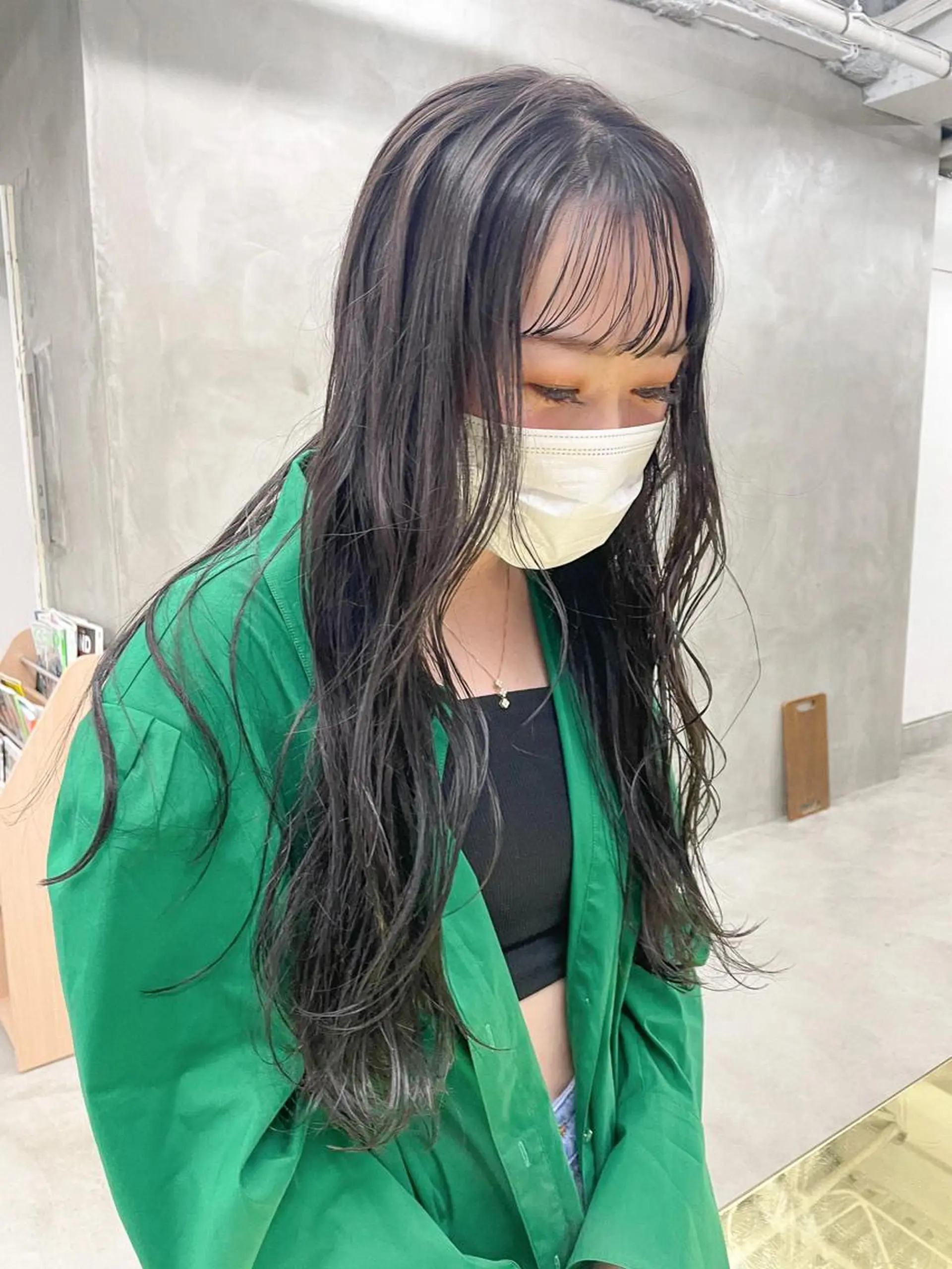 ロング カラー yurika☁️ 似合わせ｜レイヤーのヘアスタイル