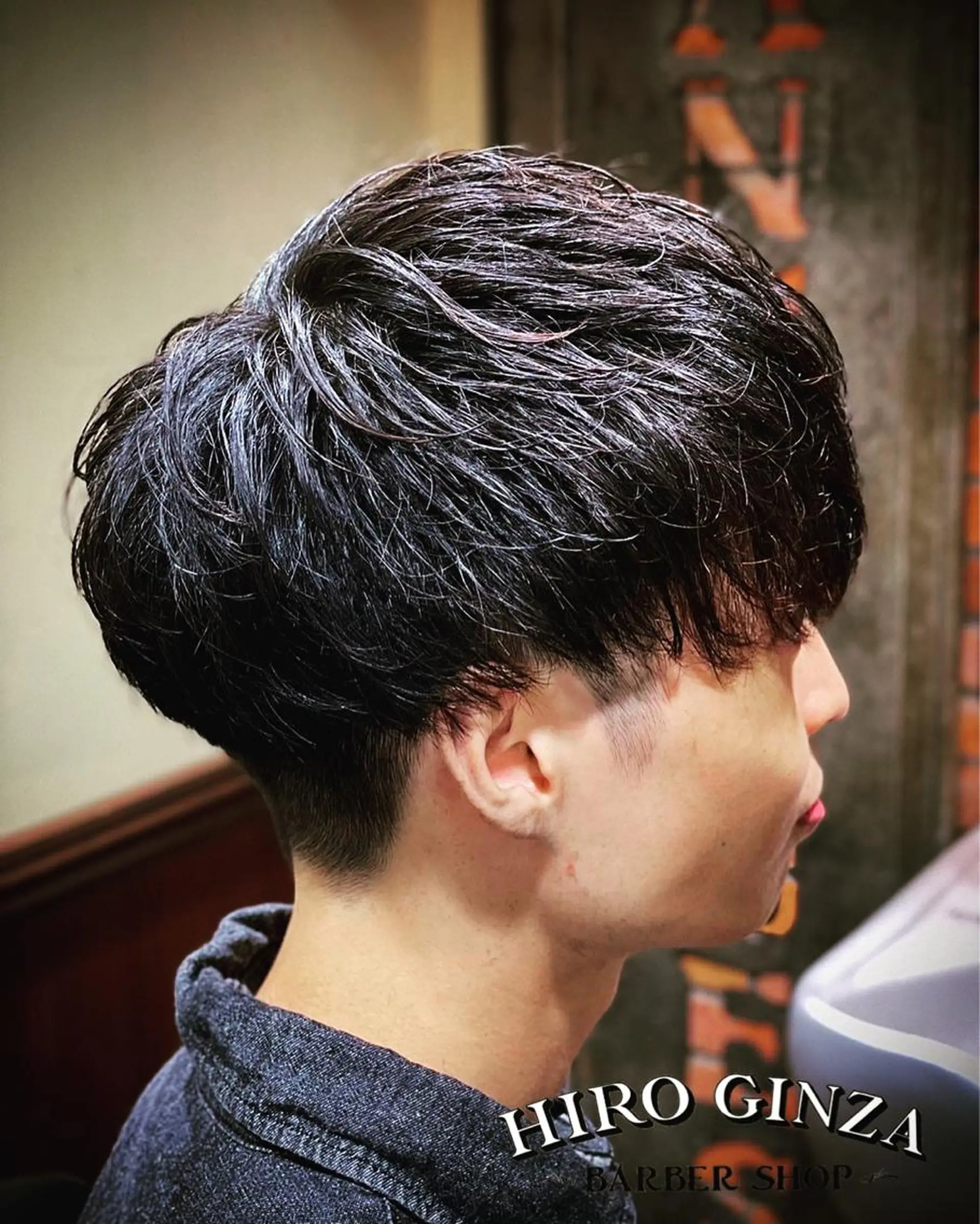 ショート メンズ ヒロ銀座 バーバーショップ神楽坂所属・ひらお あおとのヘアスタイル