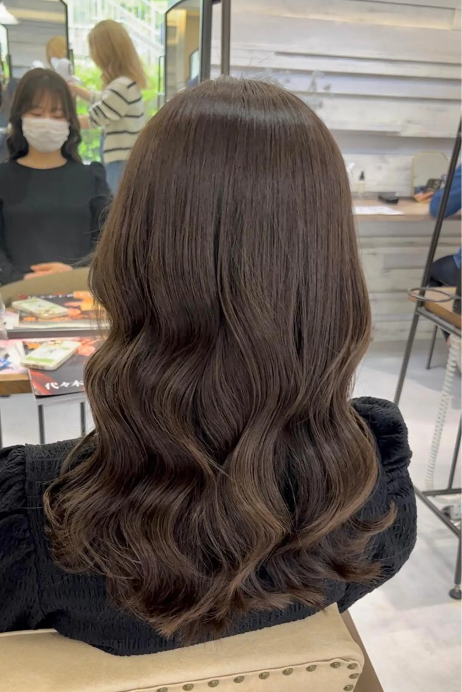 ロング 縮毛矯正/髪質改善 斉藤春のヘアスタイル